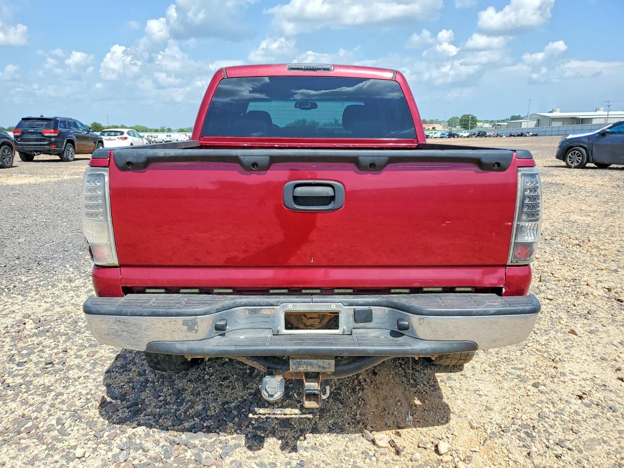 2007 Chevrolet Silverado K1500 Classic Crew Cab Maroon vin: 2GCEK13ZX71152026