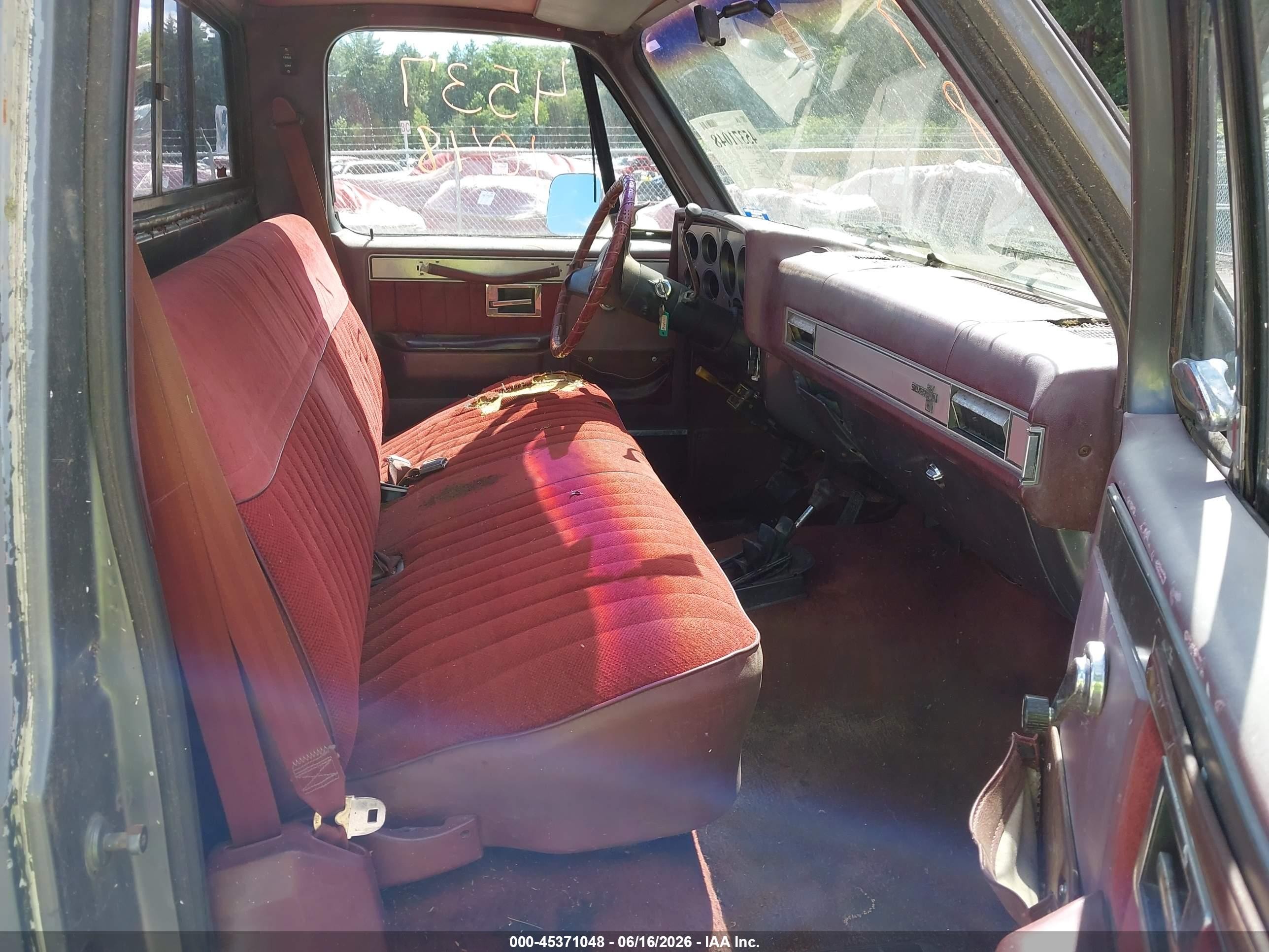 1986 Chevrolet K10   Gray vin: 2GCEK14H6G1216567