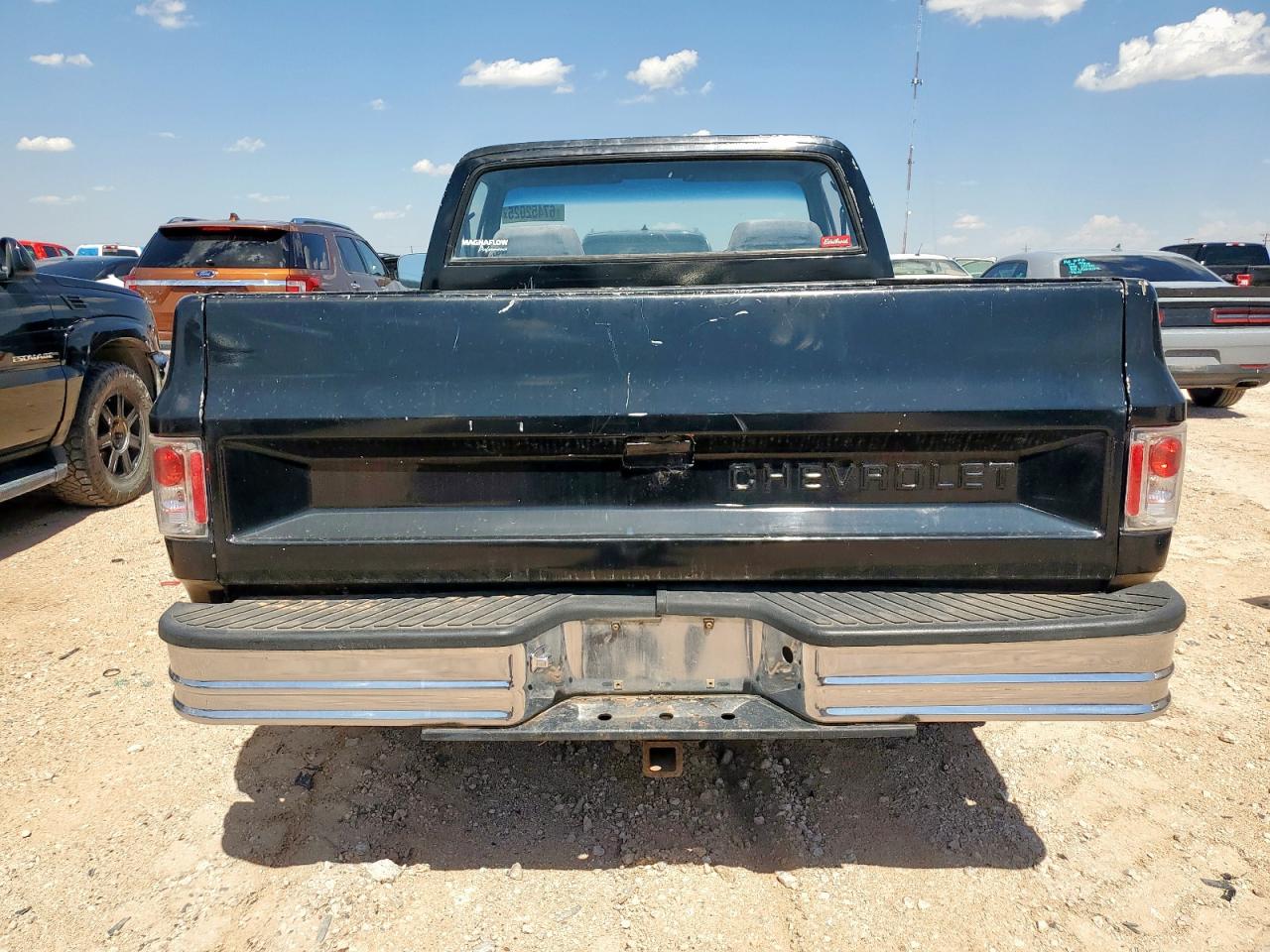 1983 Chevrolet K10 Black vin: 2GCEK14HXD1112577