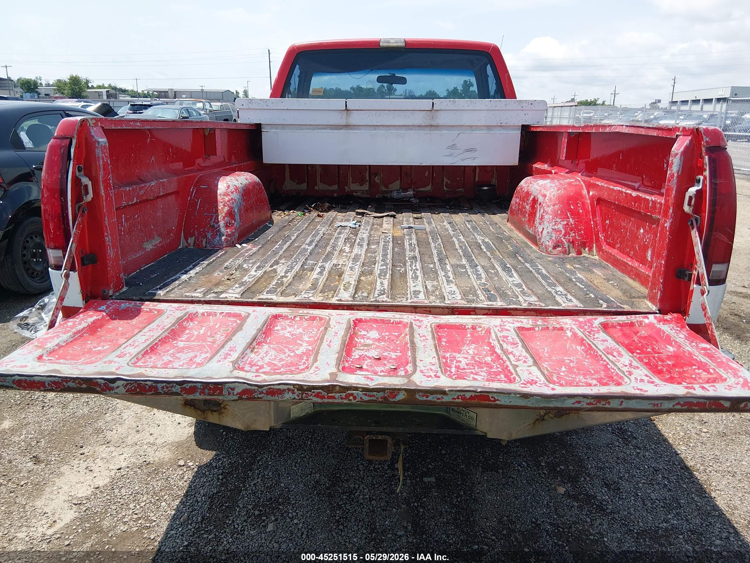 1990 Chevrolet Gmt-400 K1500 Red vin: 2GCEK14K0L1123341