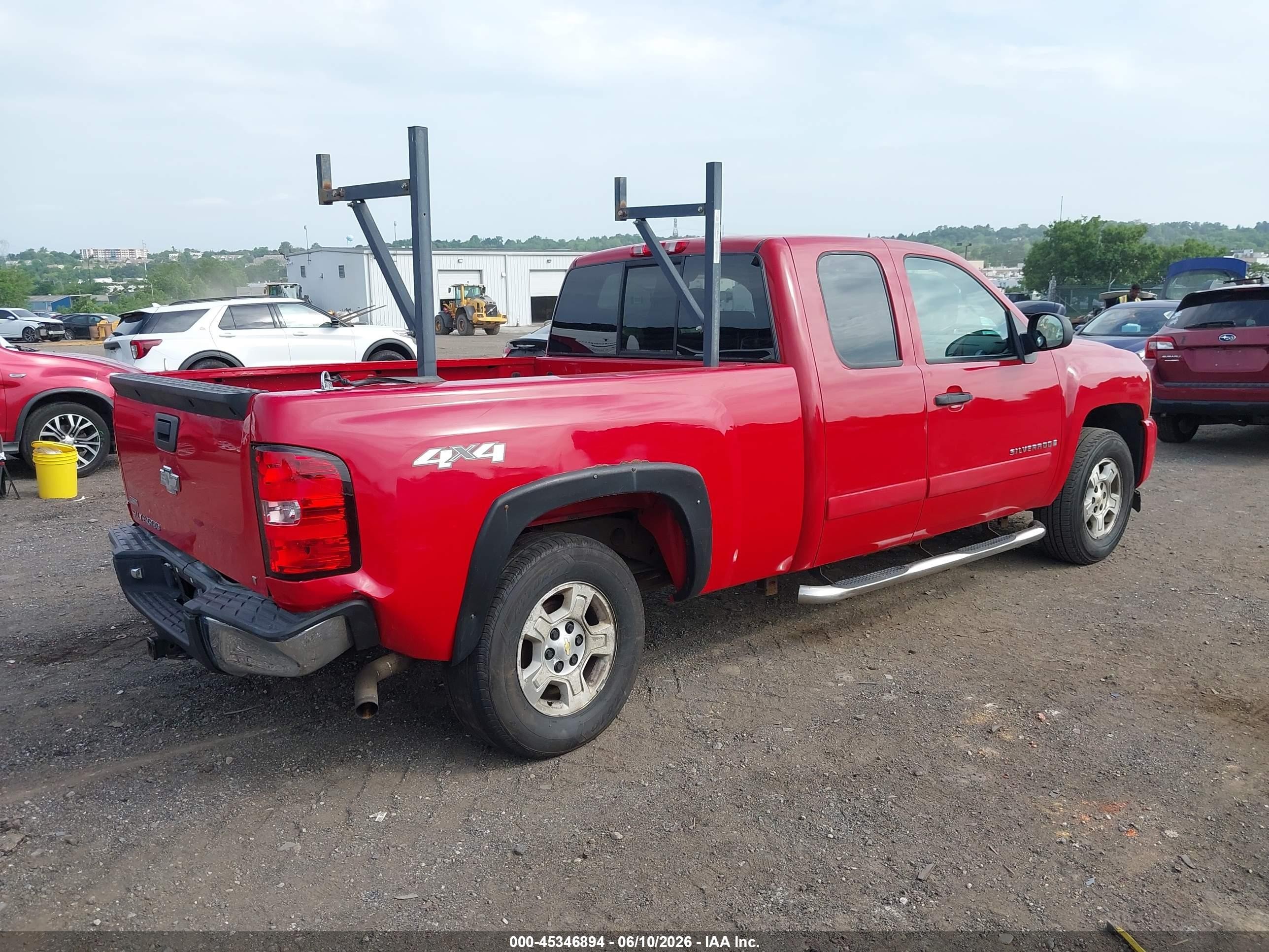 2008 Chevrolet Silverado 1500 Lt1 Red vin: 2GCEK190081134189