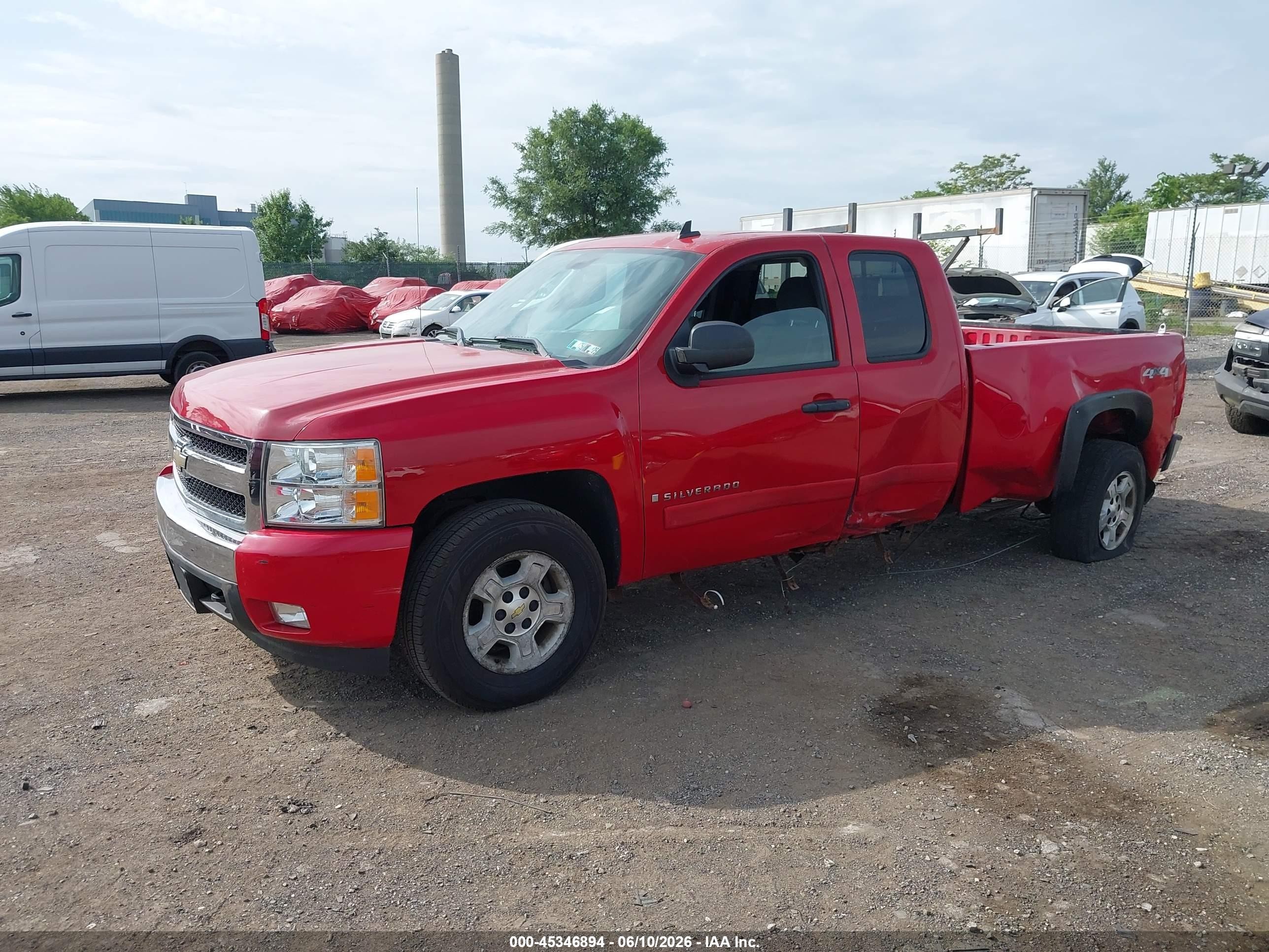 2008 Chevrolet Silverado 1500 Lt1 Red vin: 2GCEK190081134189