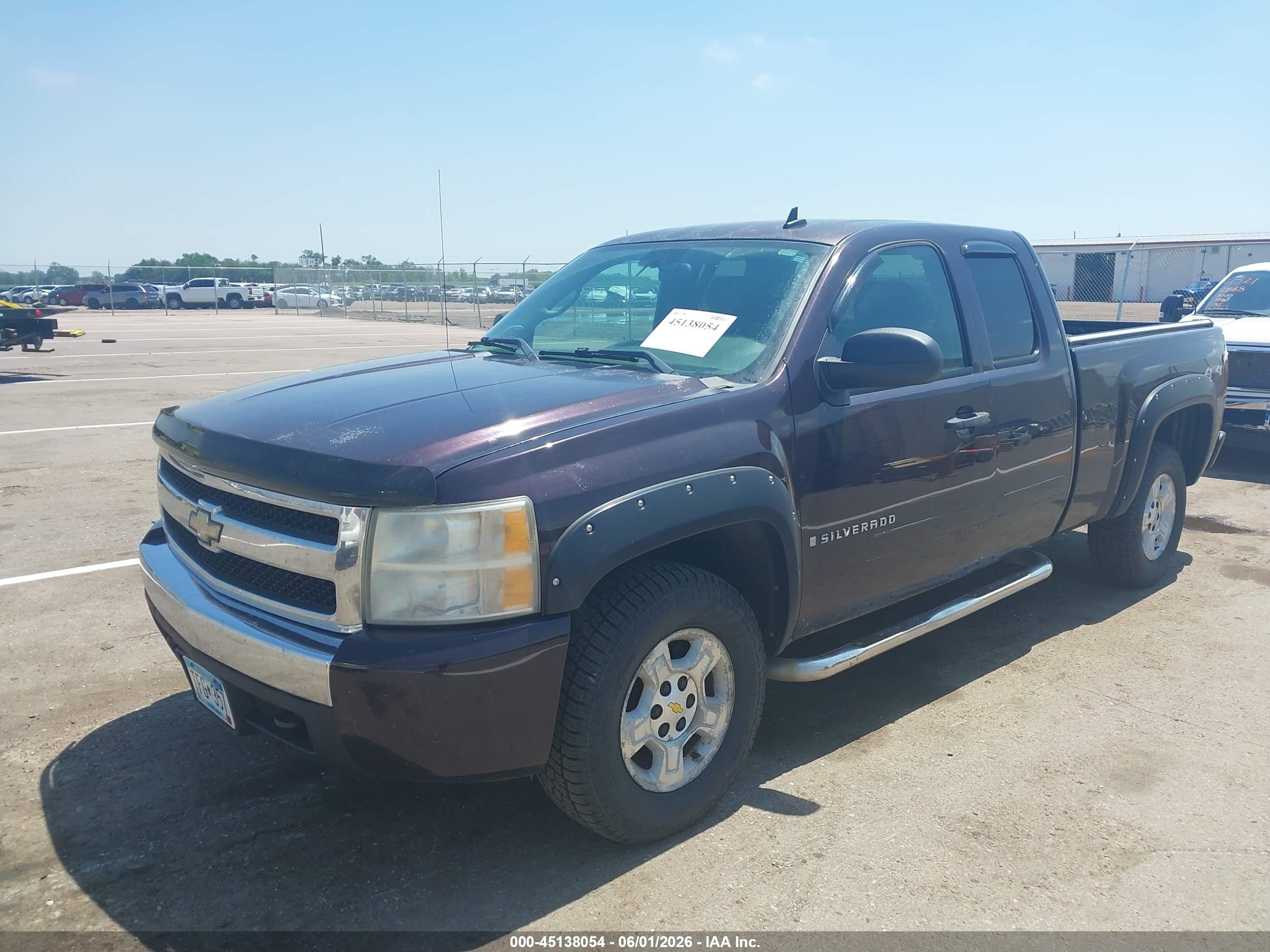 2008 Chevrolet Silverado 1500 Lt1 Purple vin: 2GCEK190081192495