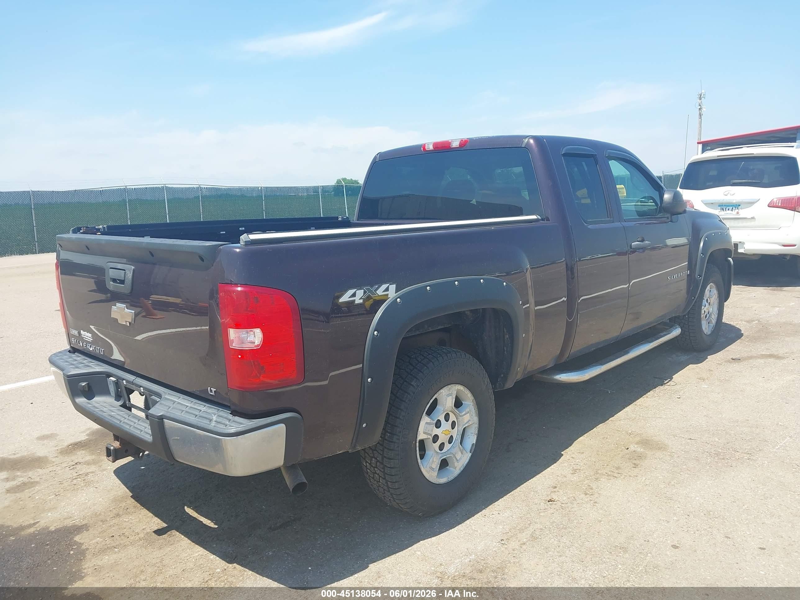 2008 Chevrolet Silverado 1500 Lt1 Purple vin: 2GCEK190081192495