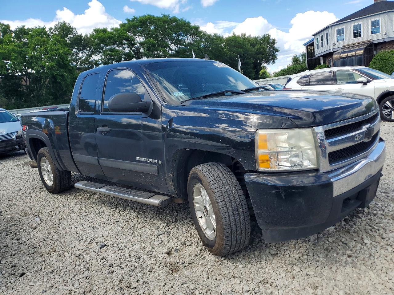 2008 Chevrolet Silverado K1500 Black vin: 2GCEK190081303854