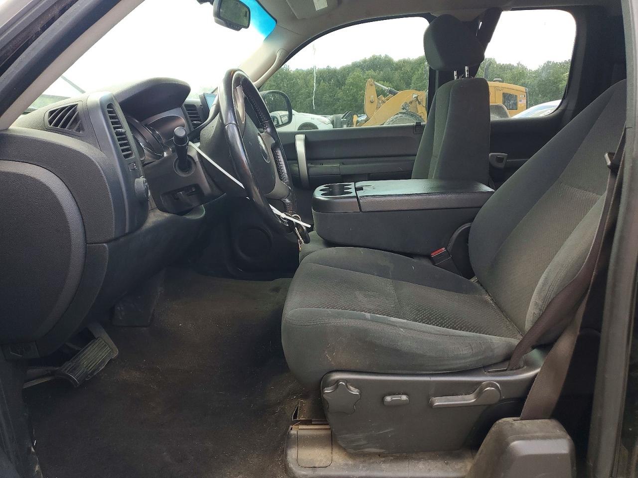 2008 Chevrolet Silverado K1500 Black vin: 2GCEK190081303854
