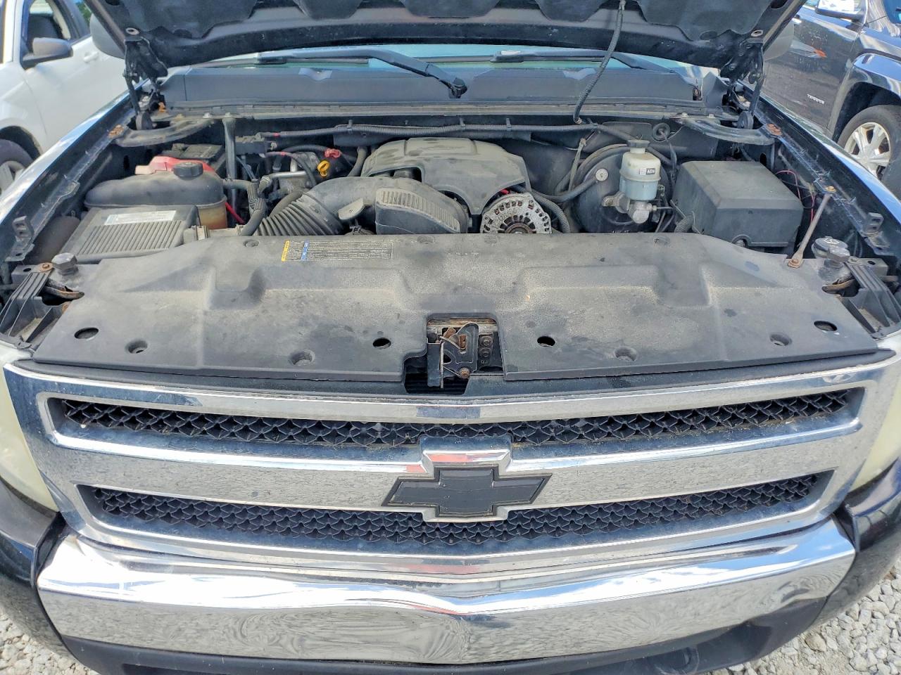 2008 Chevrolet Silverado K1500 Black vin: 2GCEK190081303854