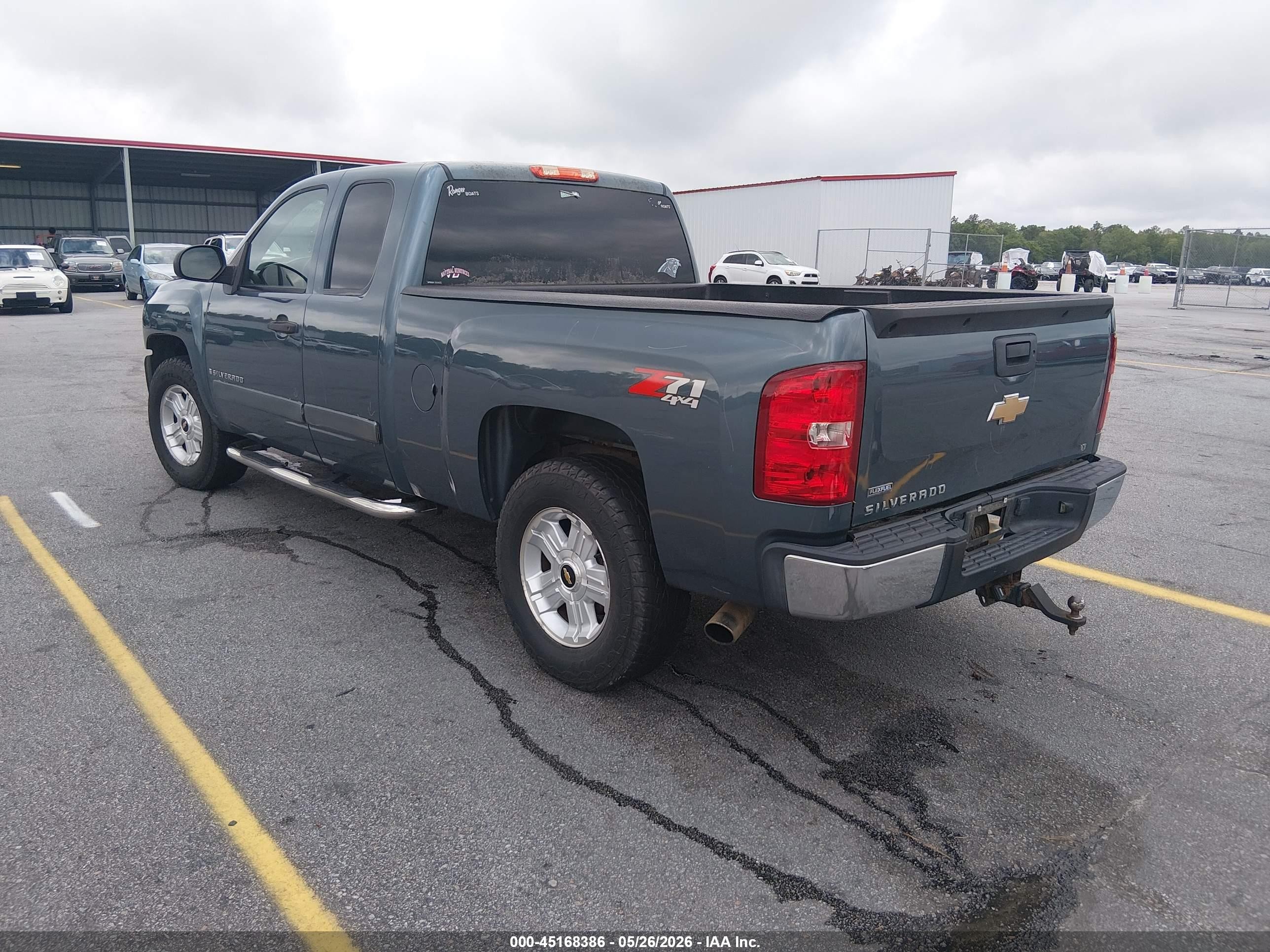 2008 Chevrolet Silverado 1500 Lt1 Синий vin: 2GCEK190181246547