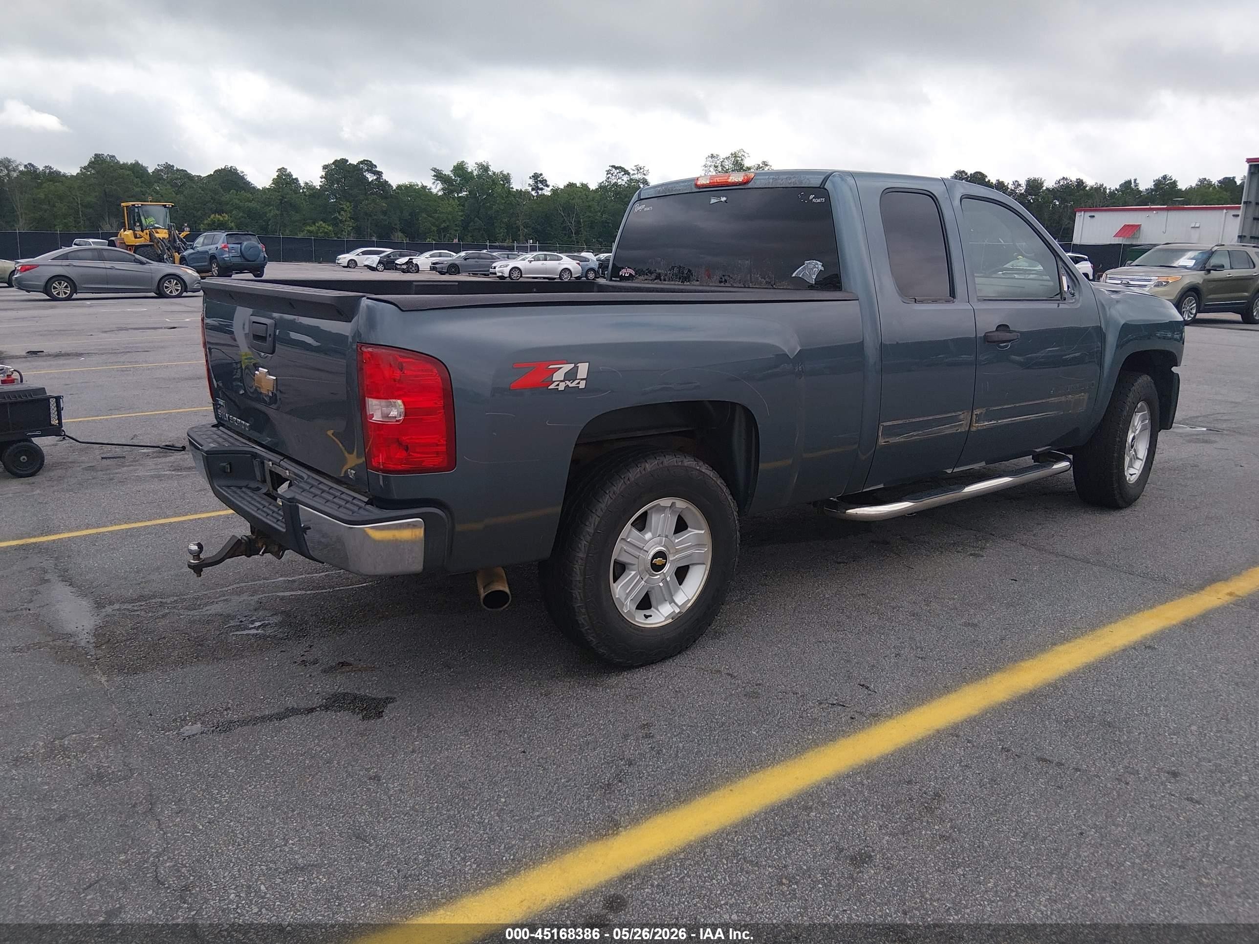 2008 Chevrolet Silverado 1500 Lt1 Синий vin: 2GCEK190181246547
