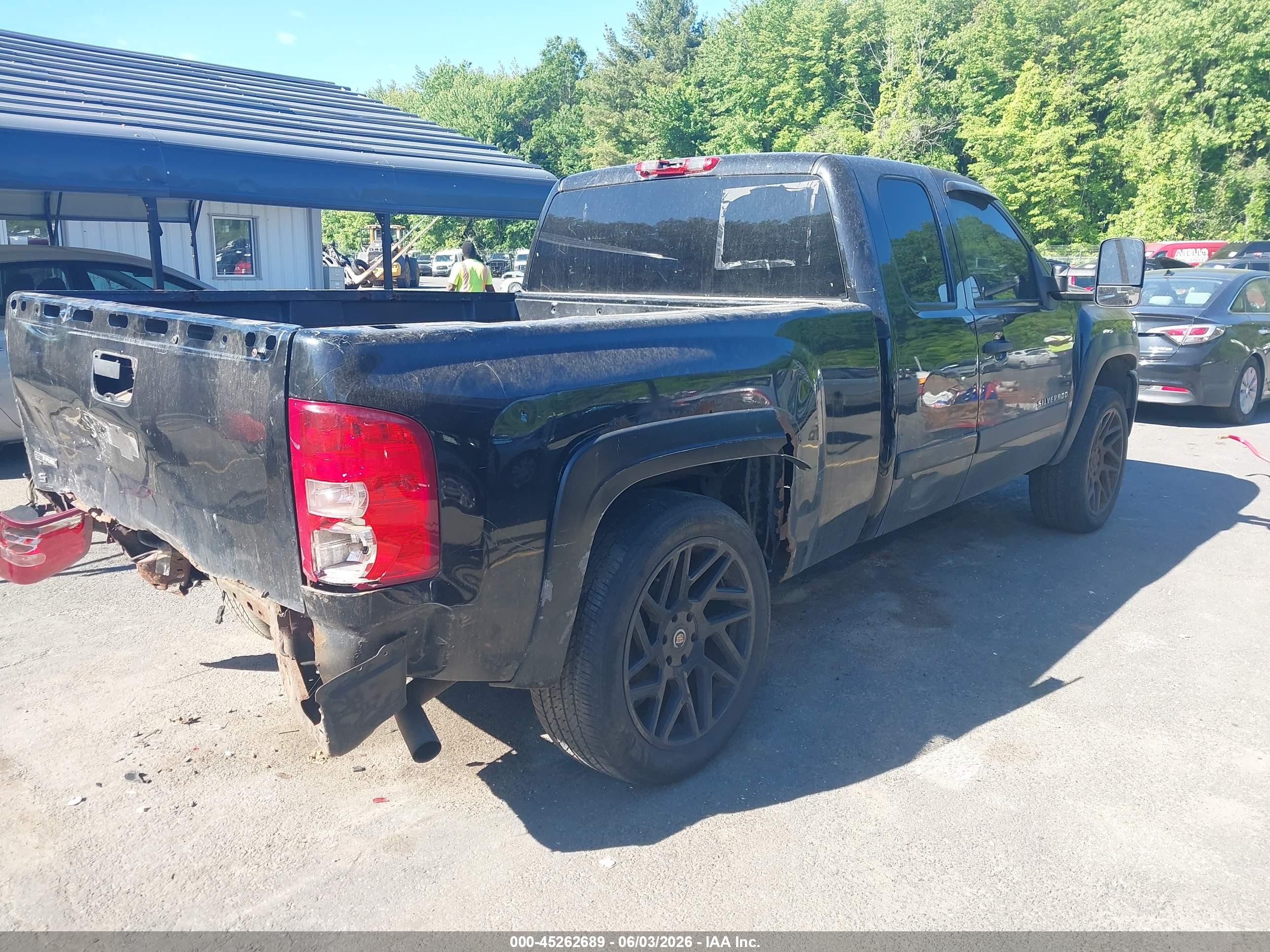 2007 Chevrolet Silverado 1500 Lt2 Black vin: 2GCEK190271651461