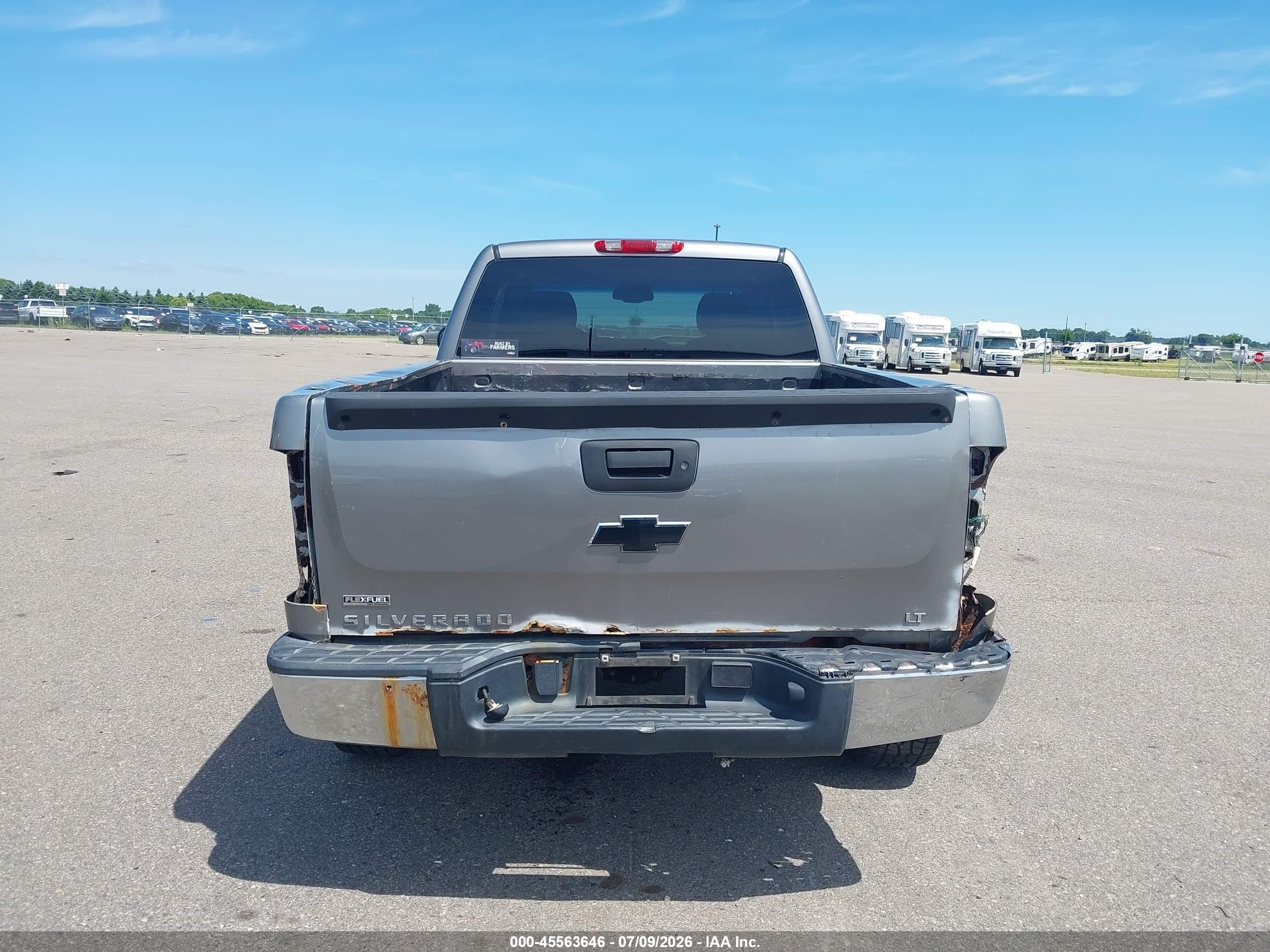 2007 Chevrolet Silverado 1500 Lt1 Серый vin: 2GCEK190271699459