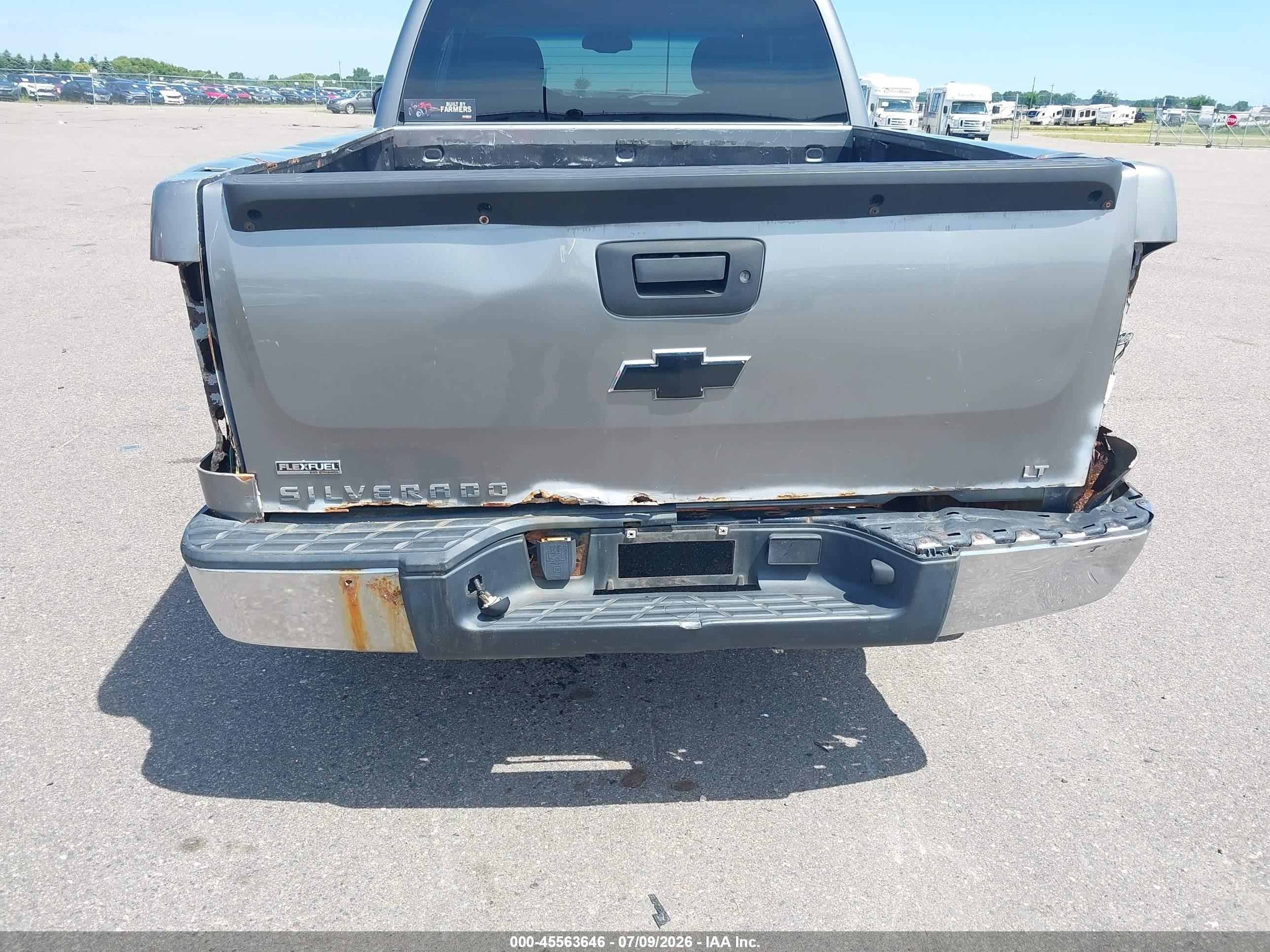 2007 Chevrolet Silverado 1500 Lt1 Серый vin: 2GCEK190271699459