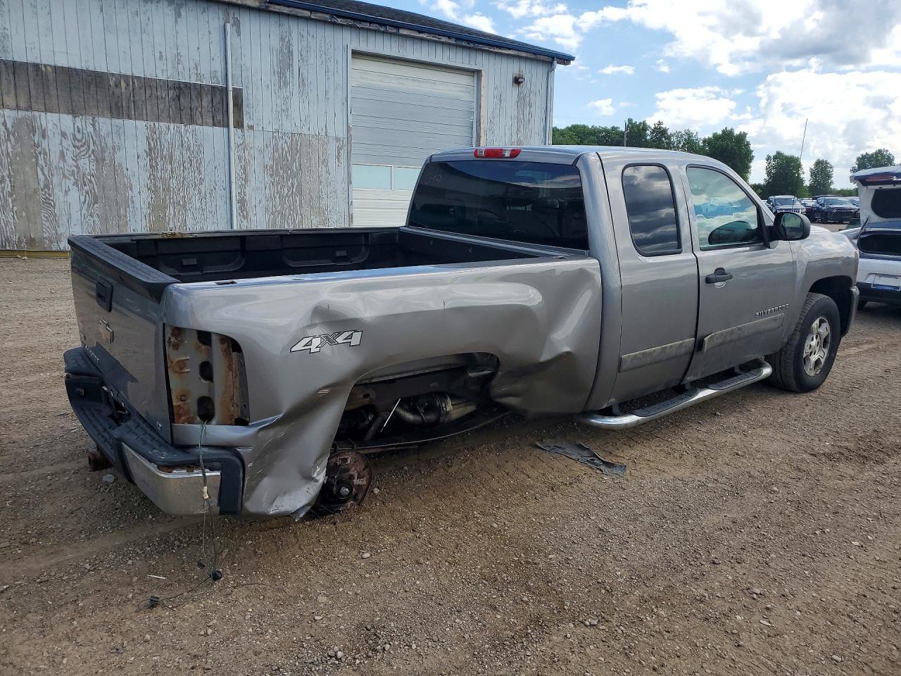 2008 Chevrolet Silverado K1500 Silver vin: 2GCEK190481187168