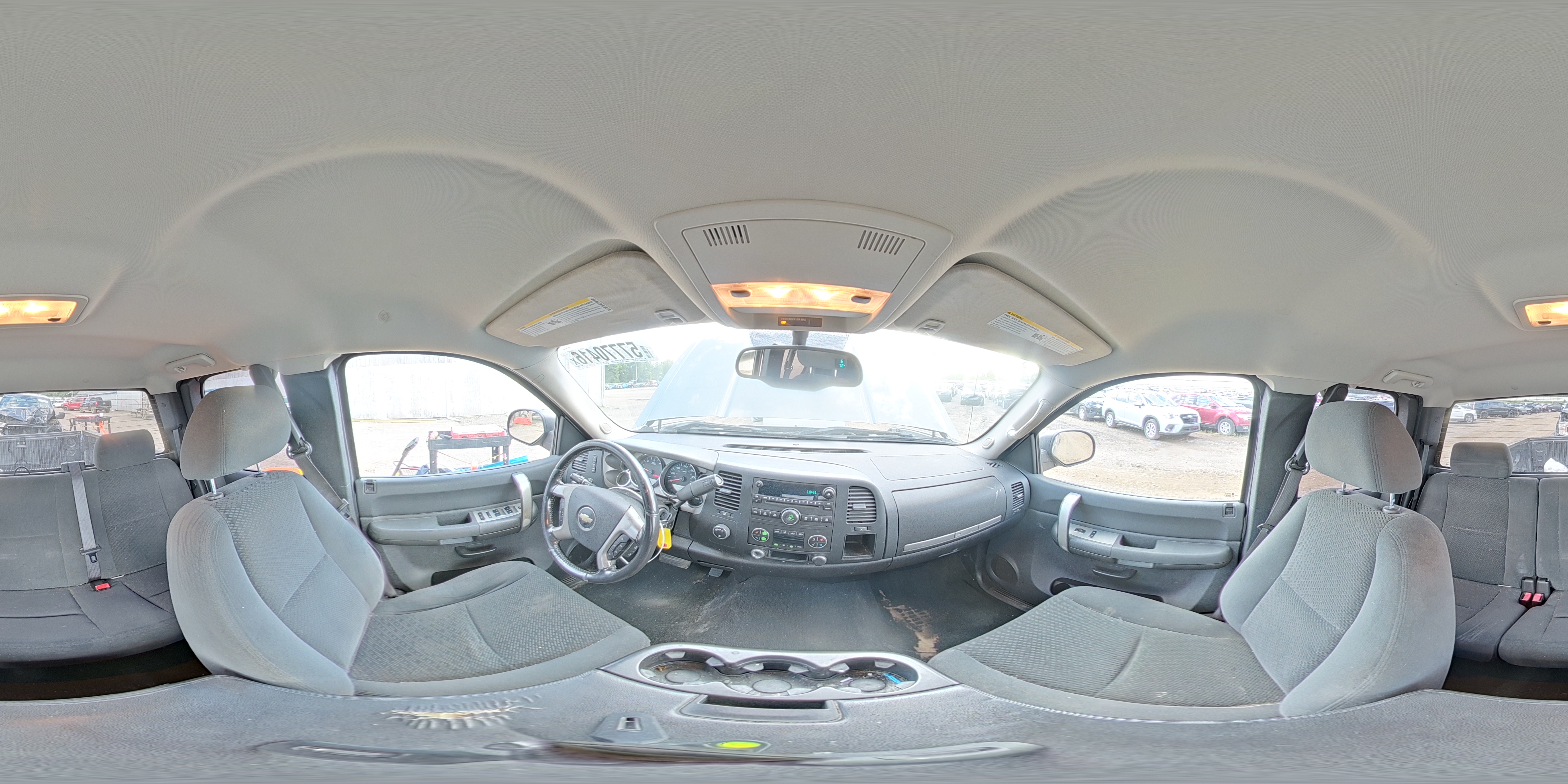 2008 Chevrolet Silverado K1500 Silver vin: 2GCEK190481187168