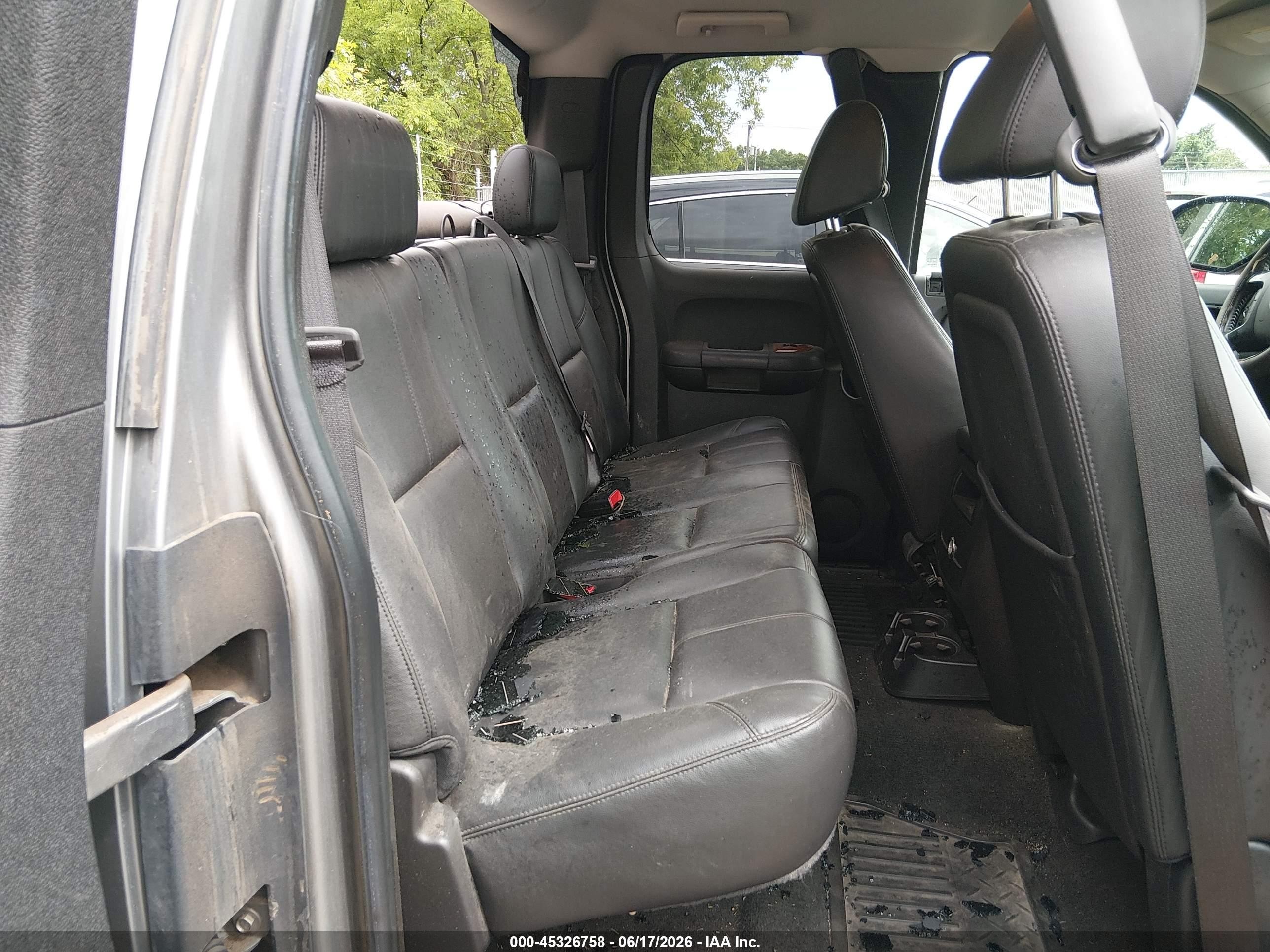 2008 Chevrolet Silverado 1500 Ltz Gray vin: 2GCEK190481258305