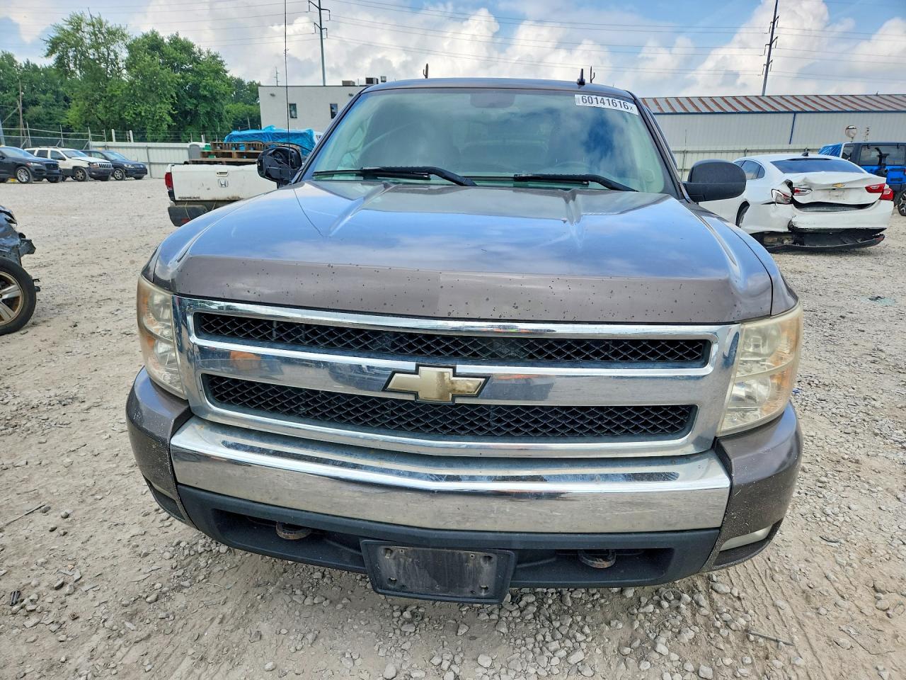 2008 Chevrolet Silverado K1500 Brown vin: 2GCEK190581249449