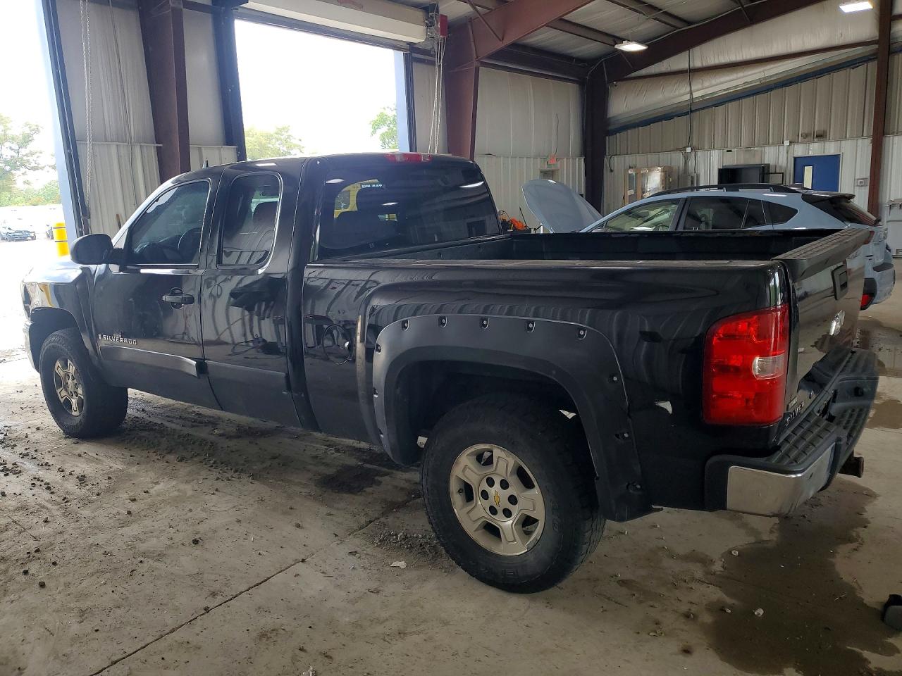 2008 Chevrolet Silverado K1500 Black vin: 2GCEK190681104162