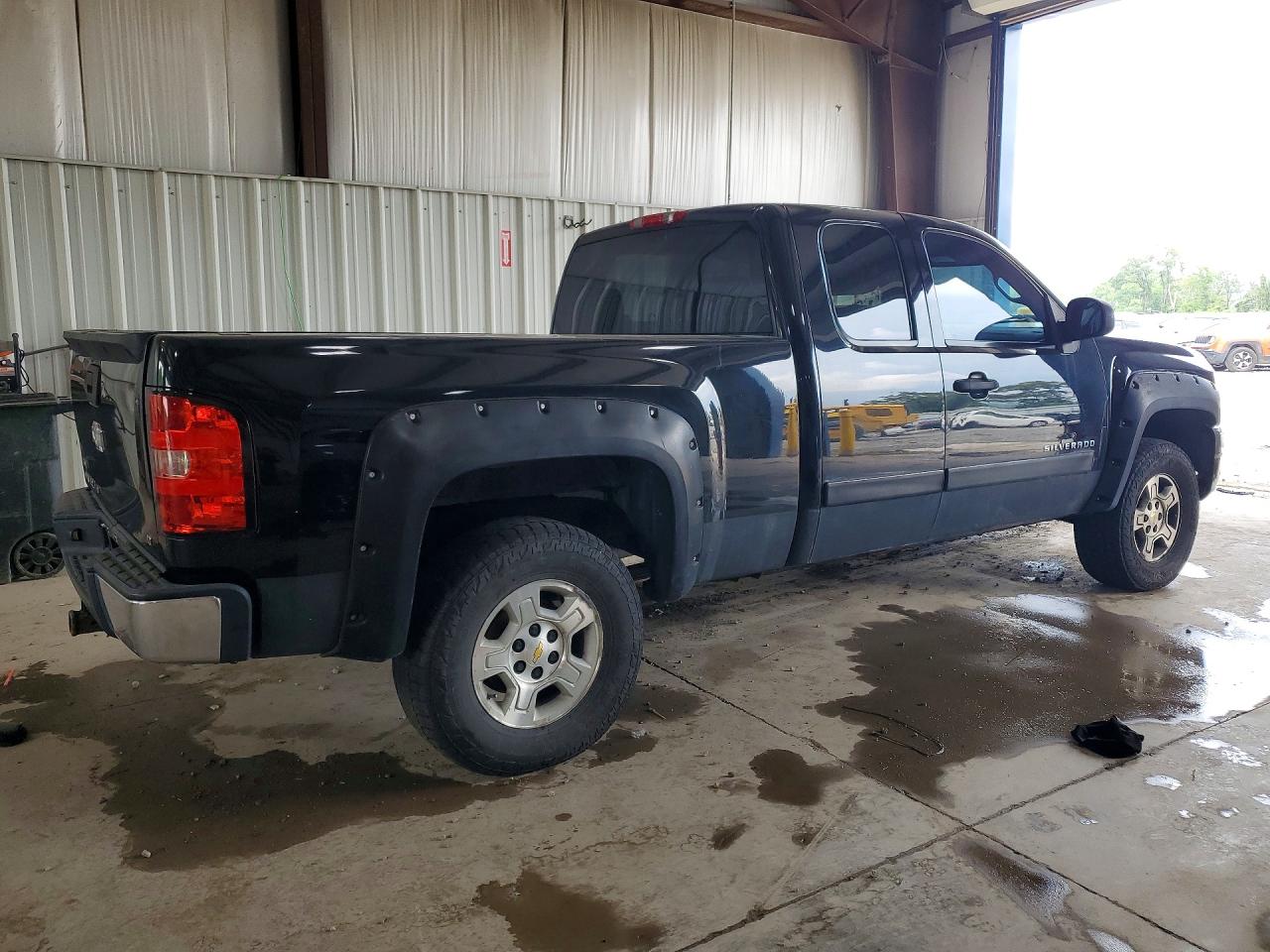 2008 Chevrolet Silverado K1500 Black vin: 2GCEK190681104162