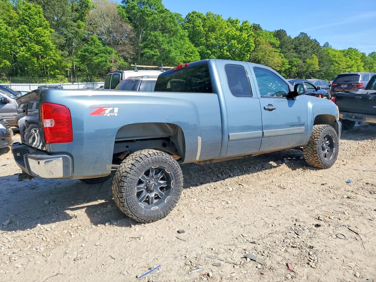 2008 Chevrolet Silverado K1500 Charcoal vin: 2GCEK190681224852