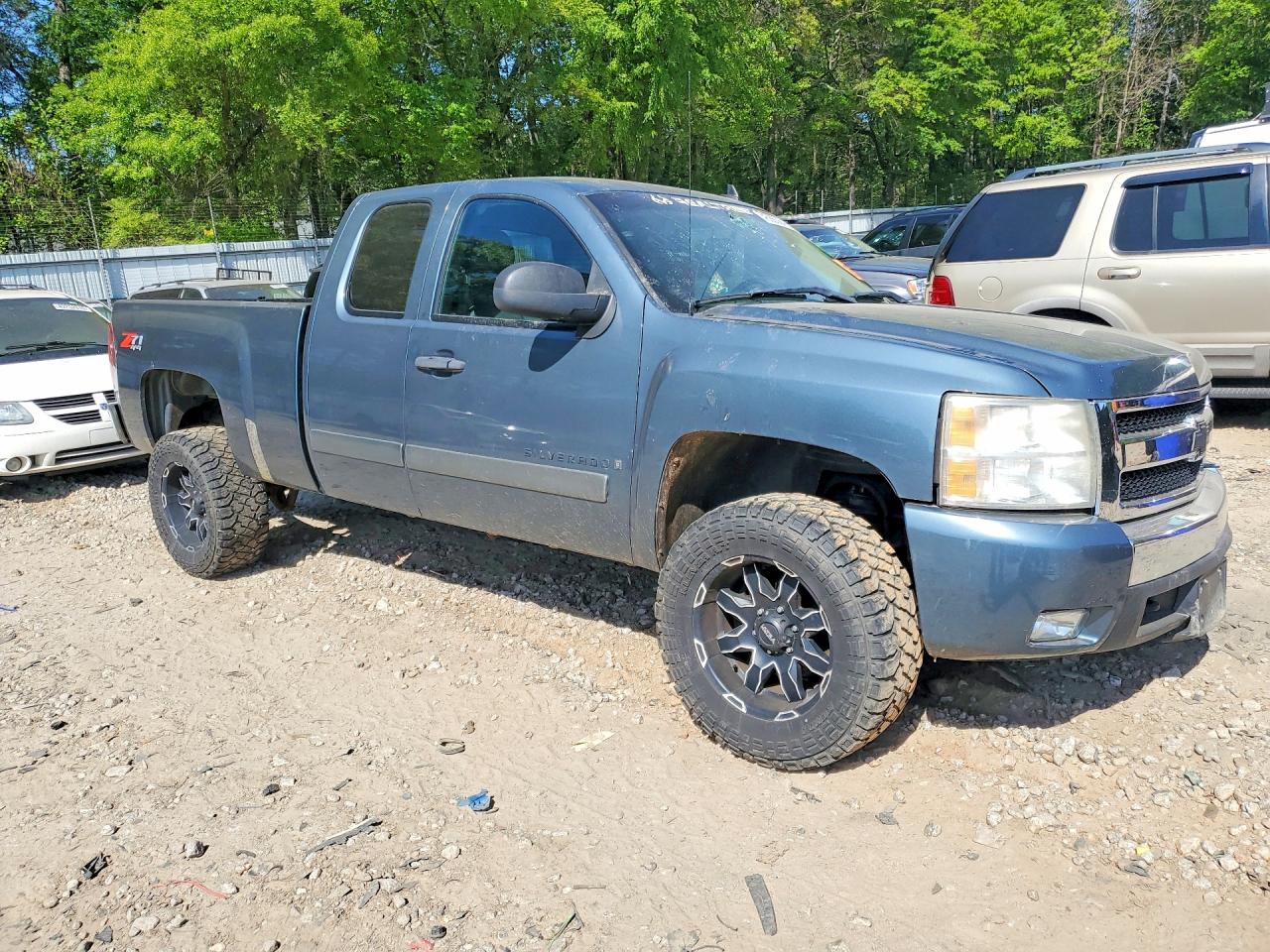 2008 Chevrolet Silverado K1500 Charcoal vin: 2GCEK190681224852