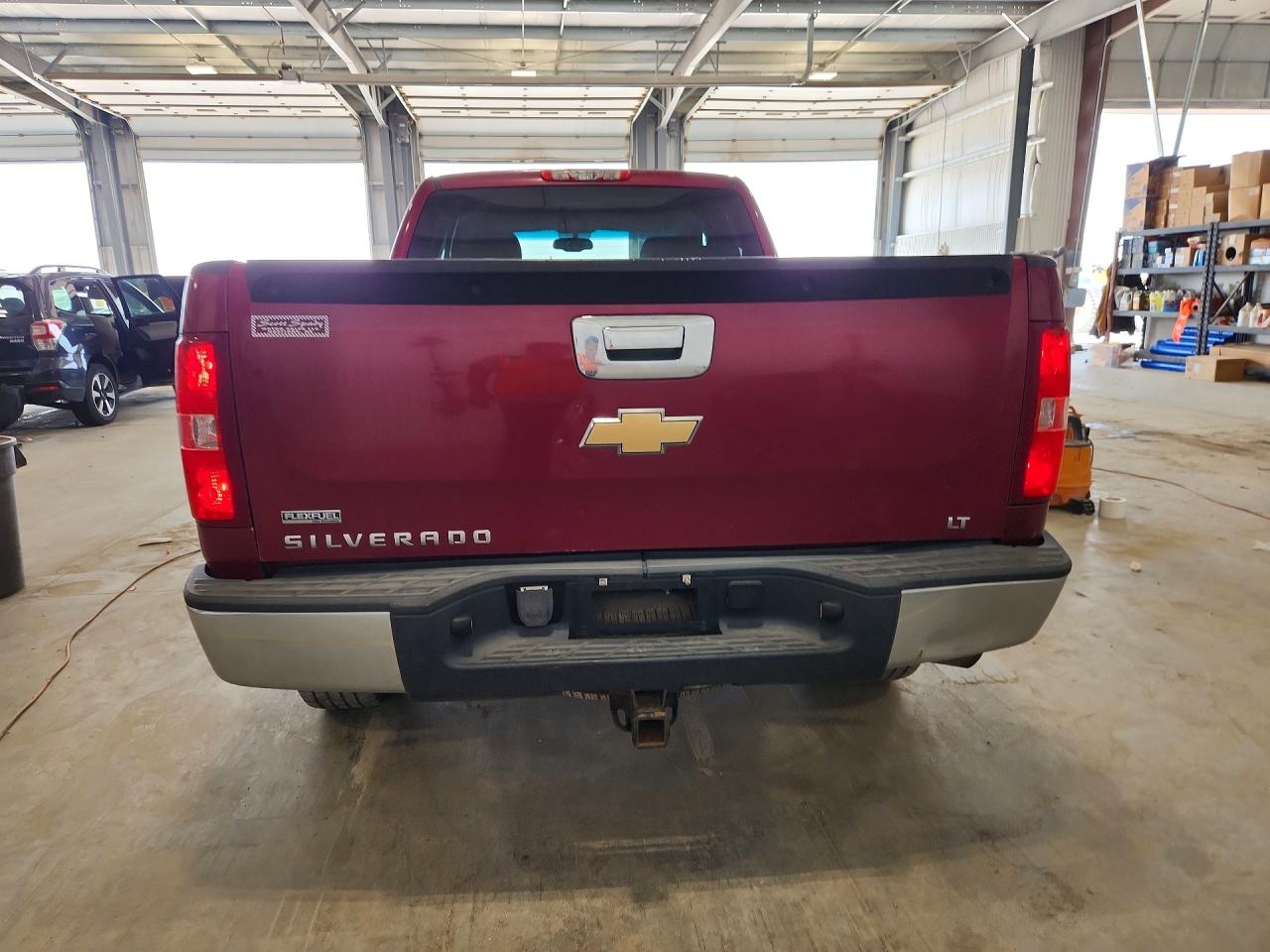 2007 Chevrolet Silverado K1500 Burgundy vin: 2GCEK190971679547
