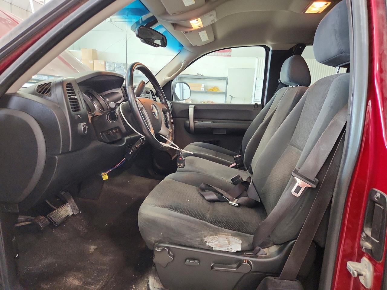 2007 Chevrolet Silverado K1500 Burgundy vin: 2GCEK190971679547