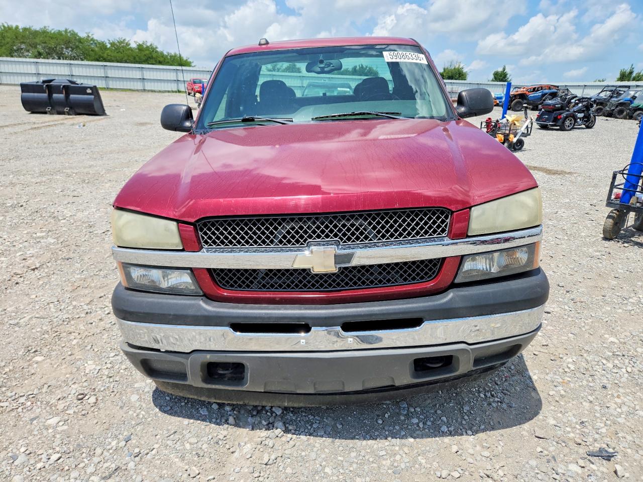 2005 Chevrolet Silverado K1500 Red vin: 2GCEK19B051330257