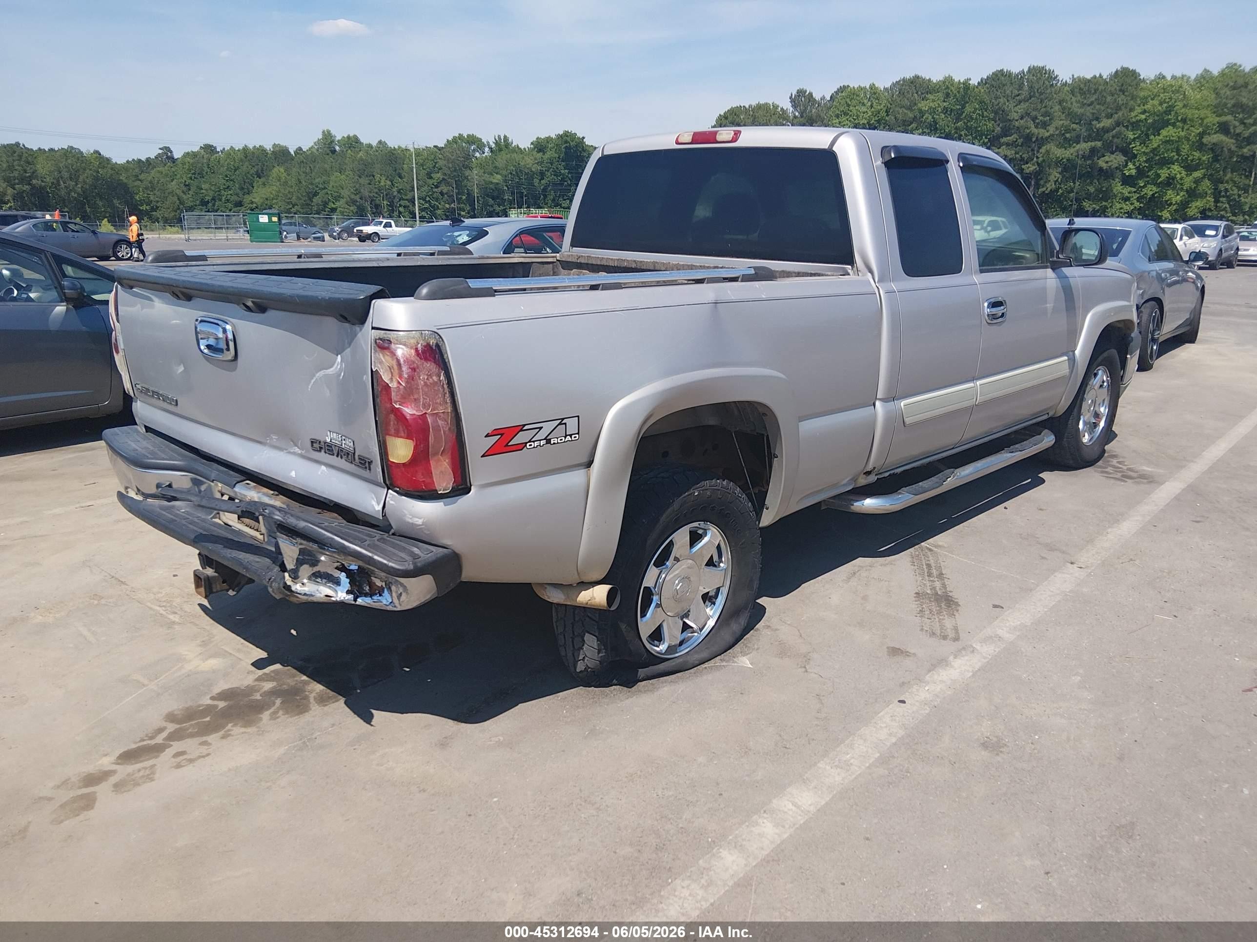 2005 Chevrolet Silverado 1500 Z71 Brown vin: 2GCEK19B151146574