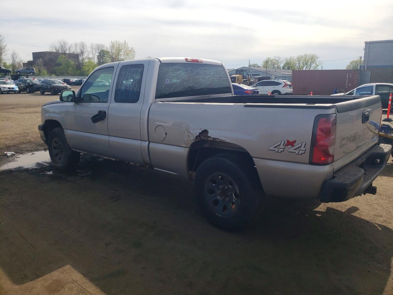 2007 Chevrolet Silverado K1500 Classic Silver vin: 2GCEK19B171121161