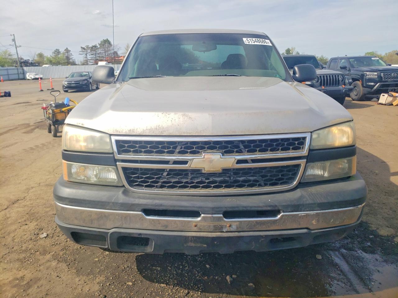 2007 Chevrolet Silverado K1500 Classic Silver vin: 2GCEK19B171121161