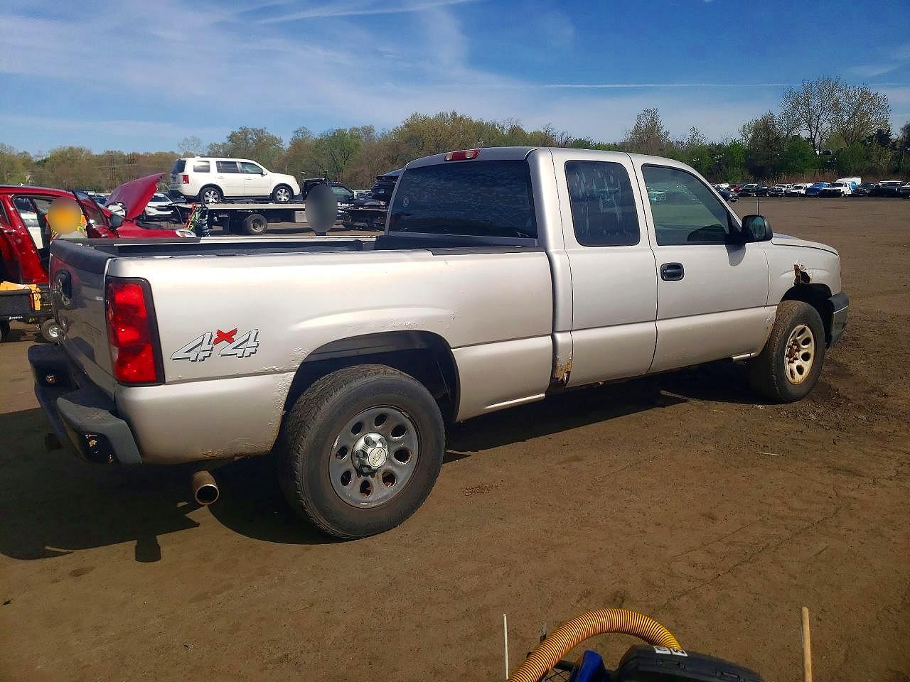 2007 Chevrolet Silverado K1500 Classic Silver vin: 2GCEK19B171121161