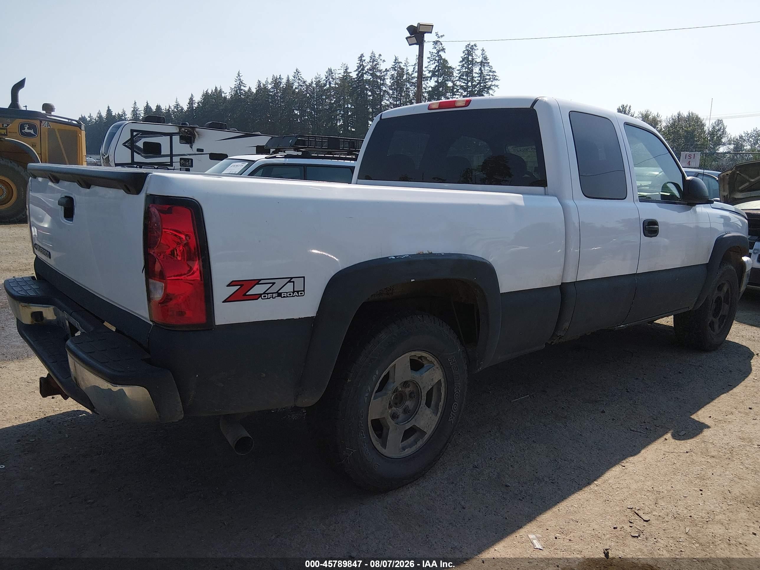 2006 Chevrolet Silverado 1500 Lt1 White vin: 2GCEK19B261109924