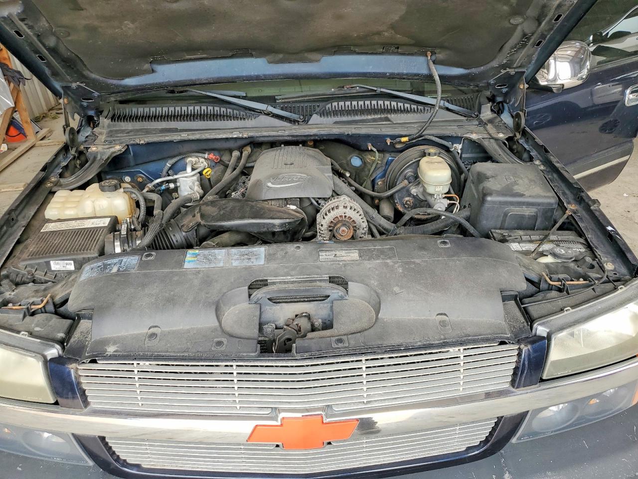 2005 Chevrolet Silverado K1500 Blue vin: 2GCEK19B451312201