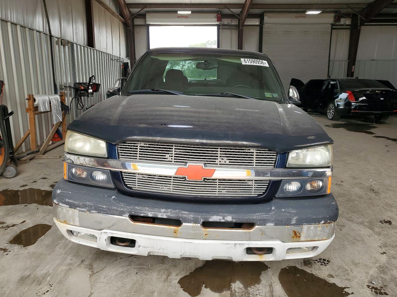 2005 Chevrolet Silverado K1500 Blue vin: 2GCEK19B451312201