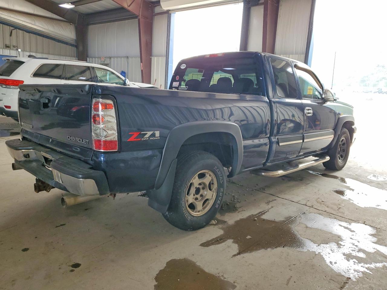 2005 Chevrolet Silverado K1500 Blue vin: 2GCEK19B451312201