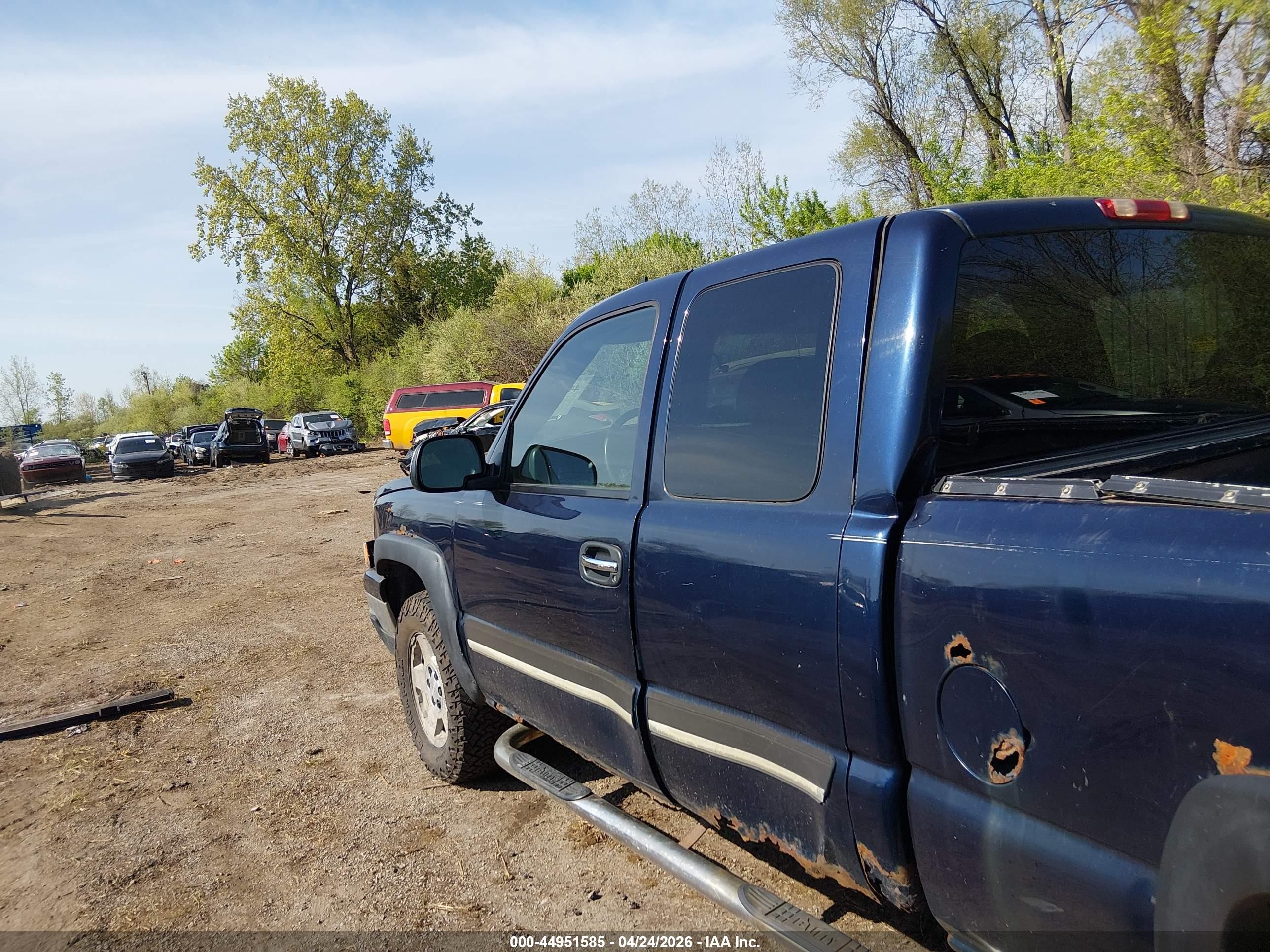 2006 Chevrolet Silverado 1500 Lt1 Navy vin: 2GCEK19B461302298
