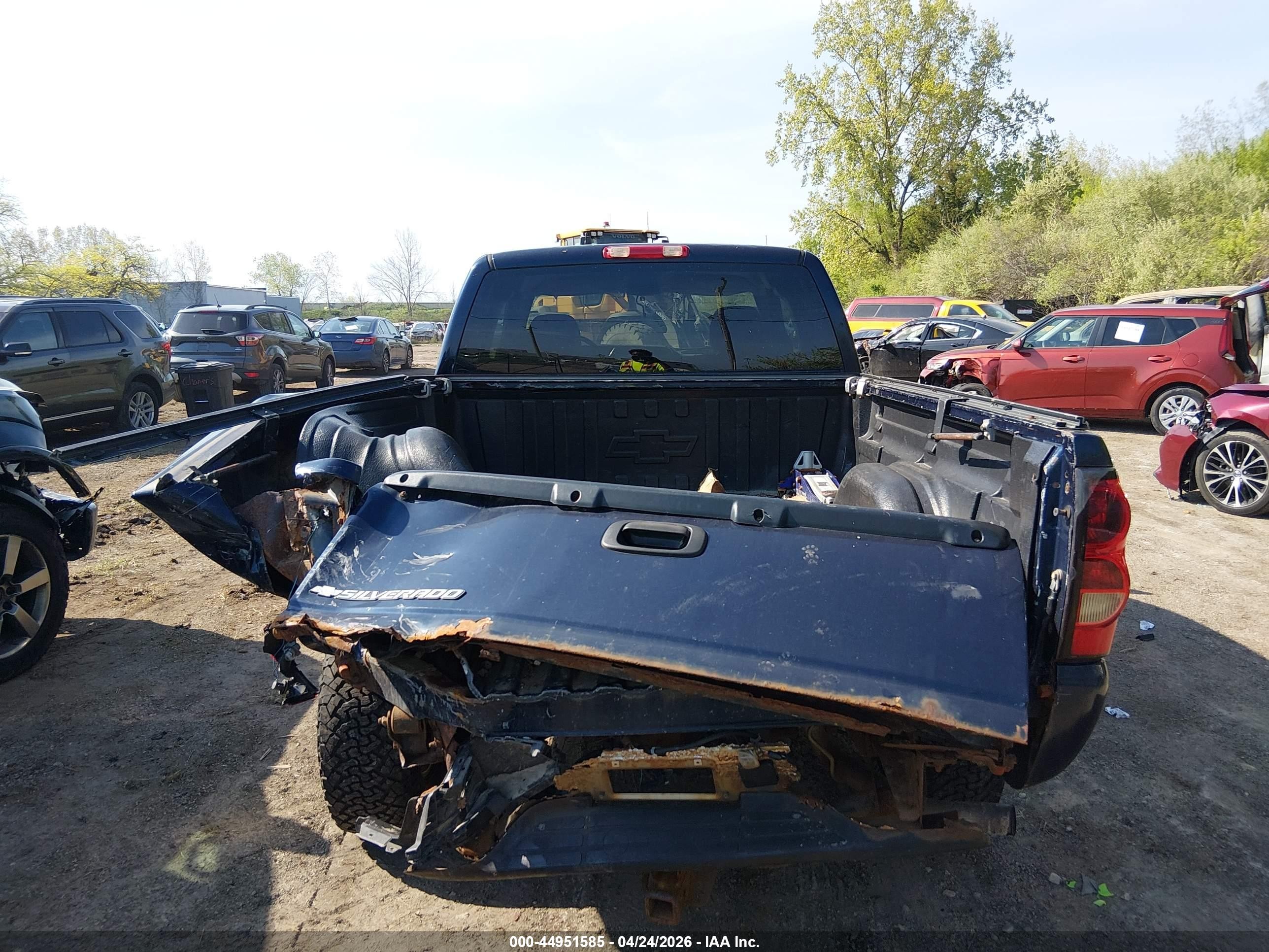 2006 Chevrolet Silverado 1500 Lt1 Navy vin: 2GCEK19B461302298