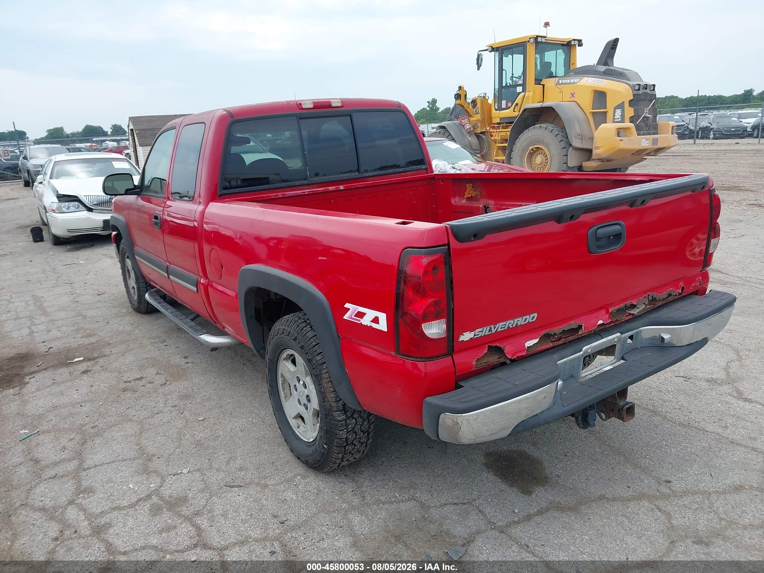 2006 Chevrolet Silverado 1500 Lt1 Red vin: 2GCEK19B561144294