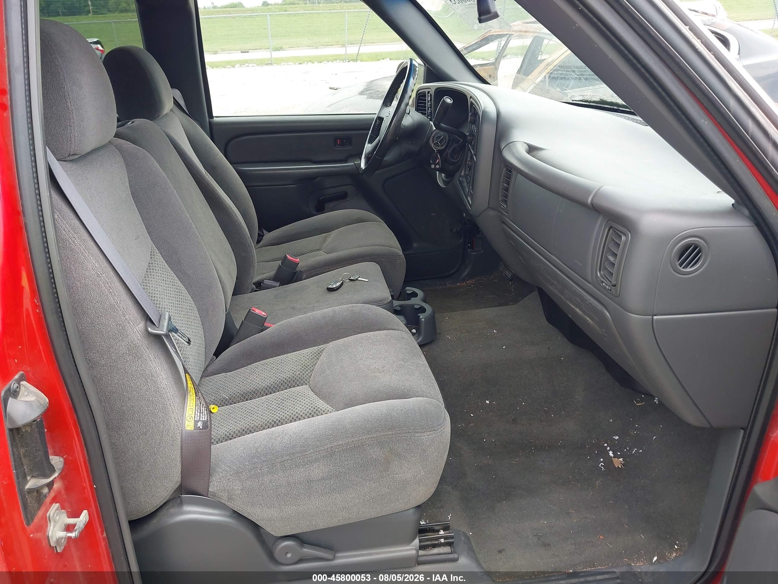 2006 Chevrolet Silverado 1500 Lt1 Red vin: 2GCEK19B561144294