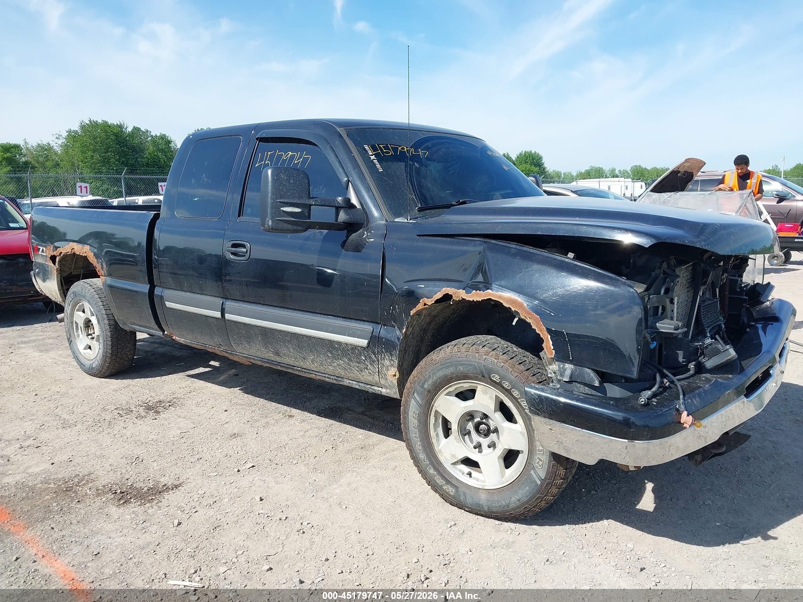 2006 Chevrolet Silverado 1500 Lt1 Black vin: 2GCEK19B661350918