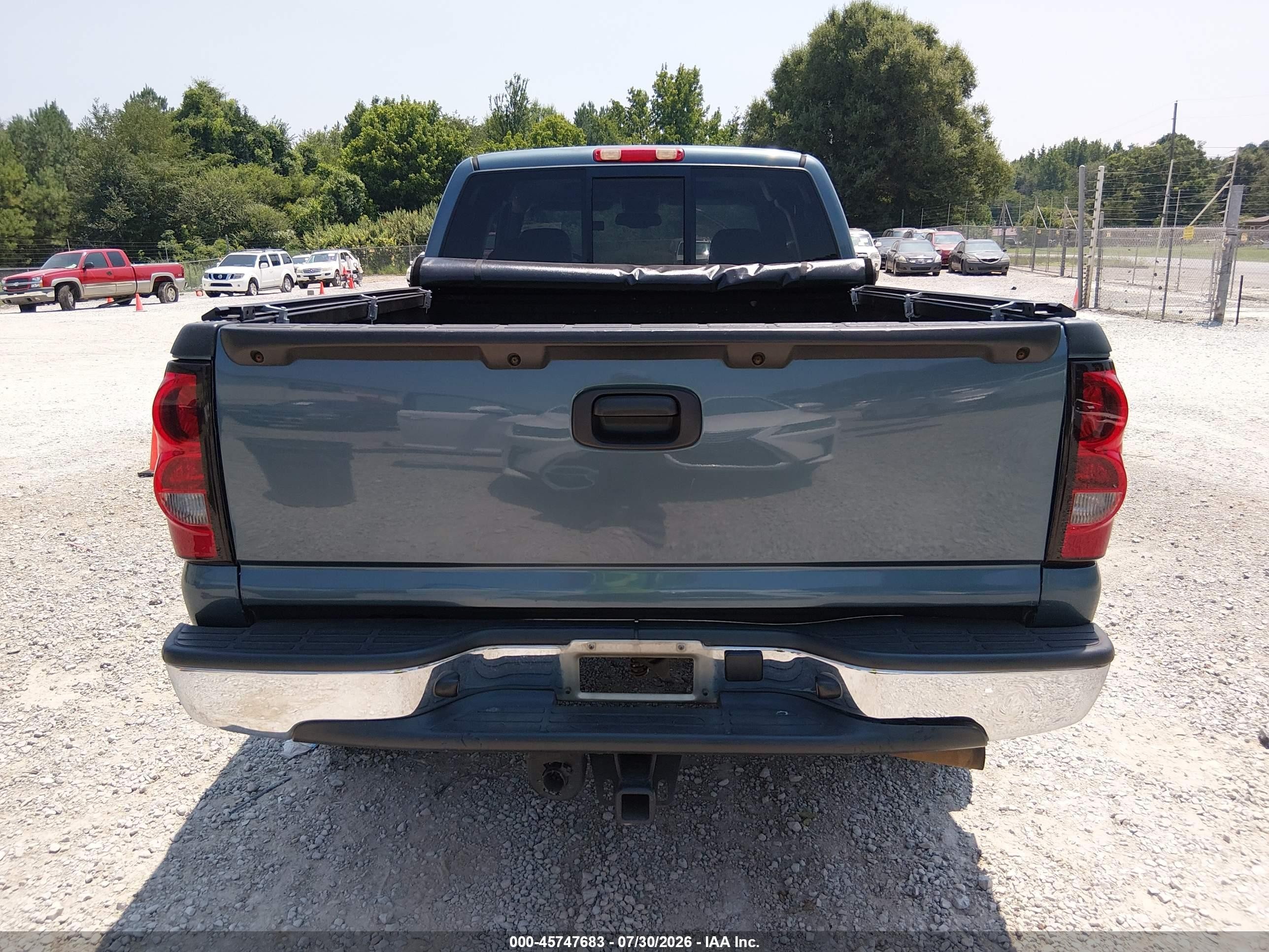2007 Chevrolet Silverado 1500 Classic Lt3 Blue vin: 2GCEK19B771106552