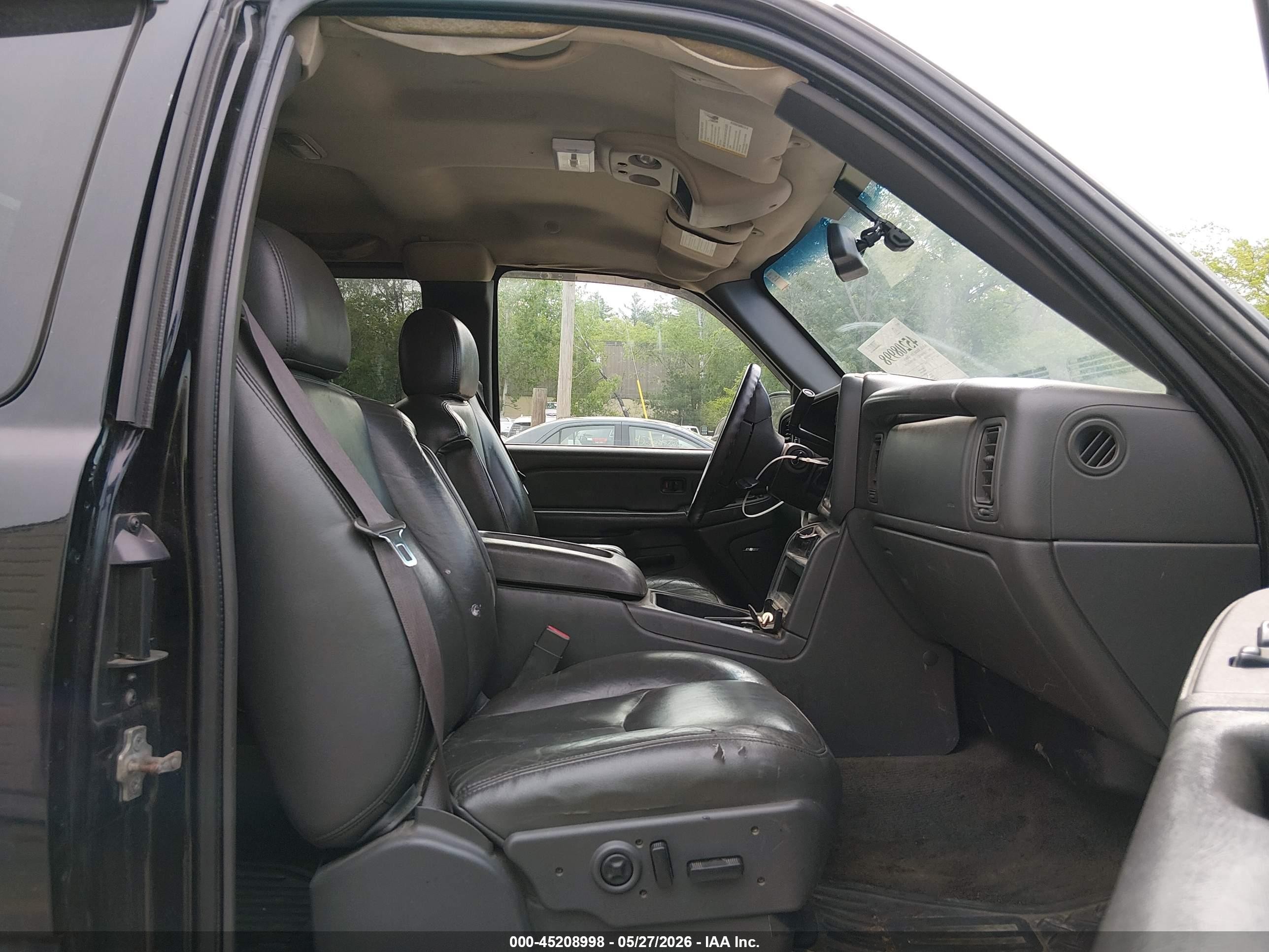 2005 Chevrolet Silverado 1500 Lt Black vin: 2GCEK19B851228091