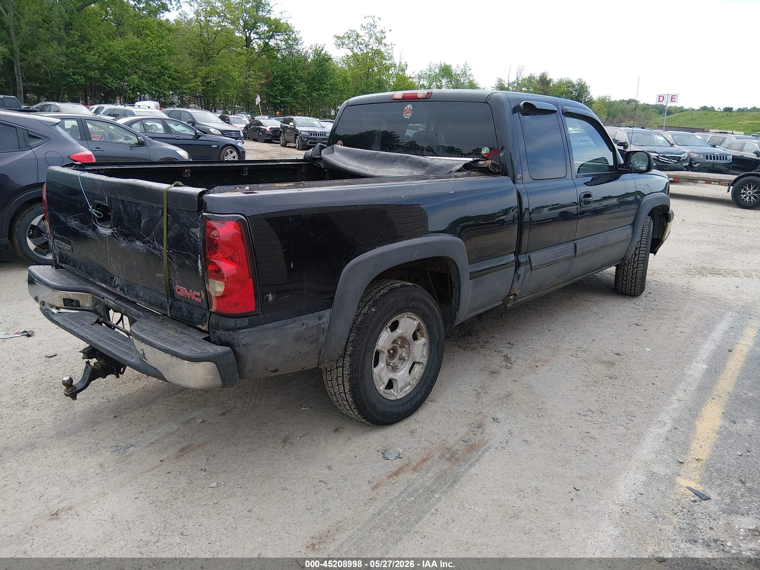 2005 Chevrolet Silverado 1500 Lt Black vin: 2GCEK19B851228091