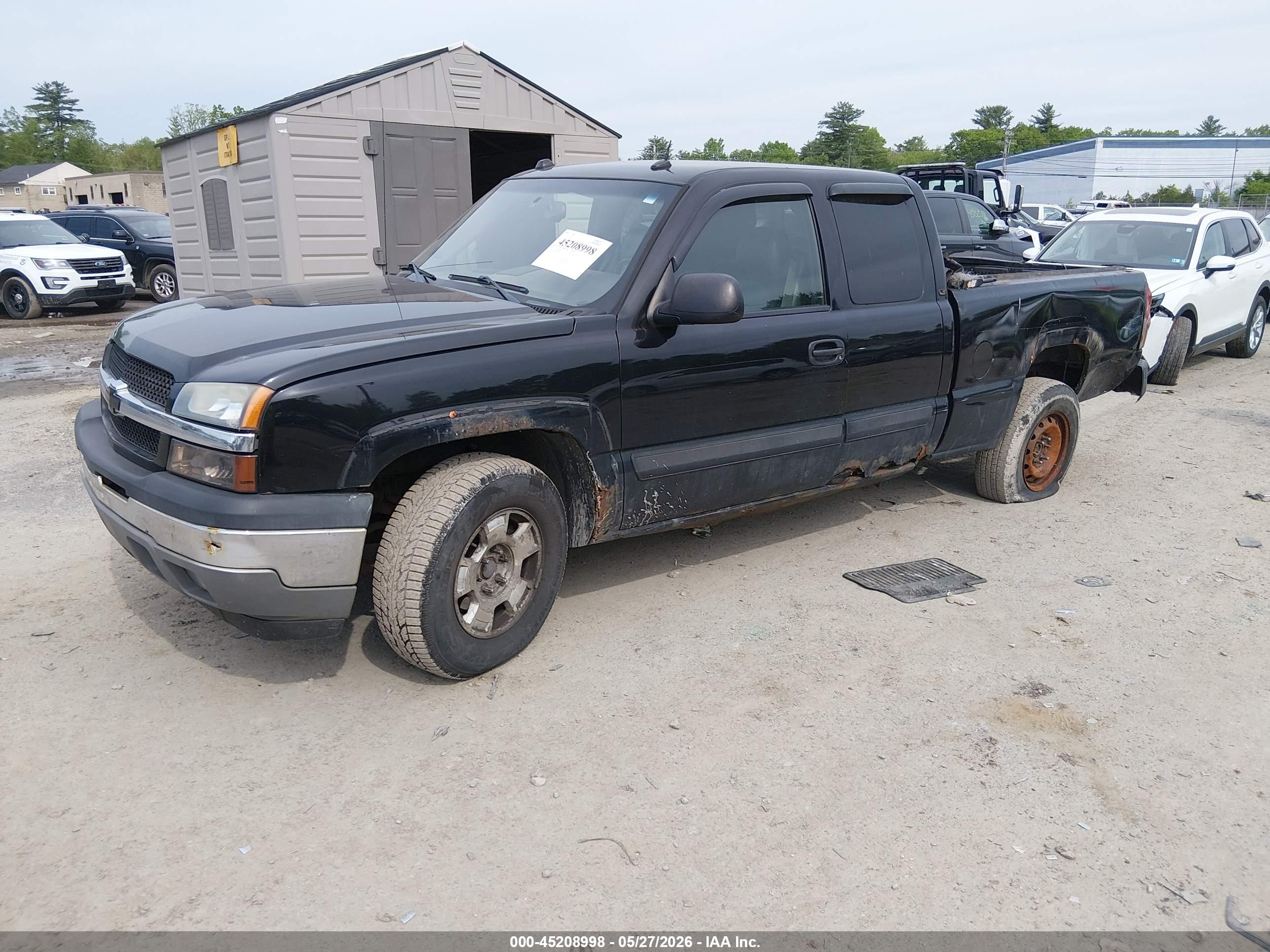 2005 Chevrolet Silverado 1500 Lt Black vin: 2GCEK19B851228091