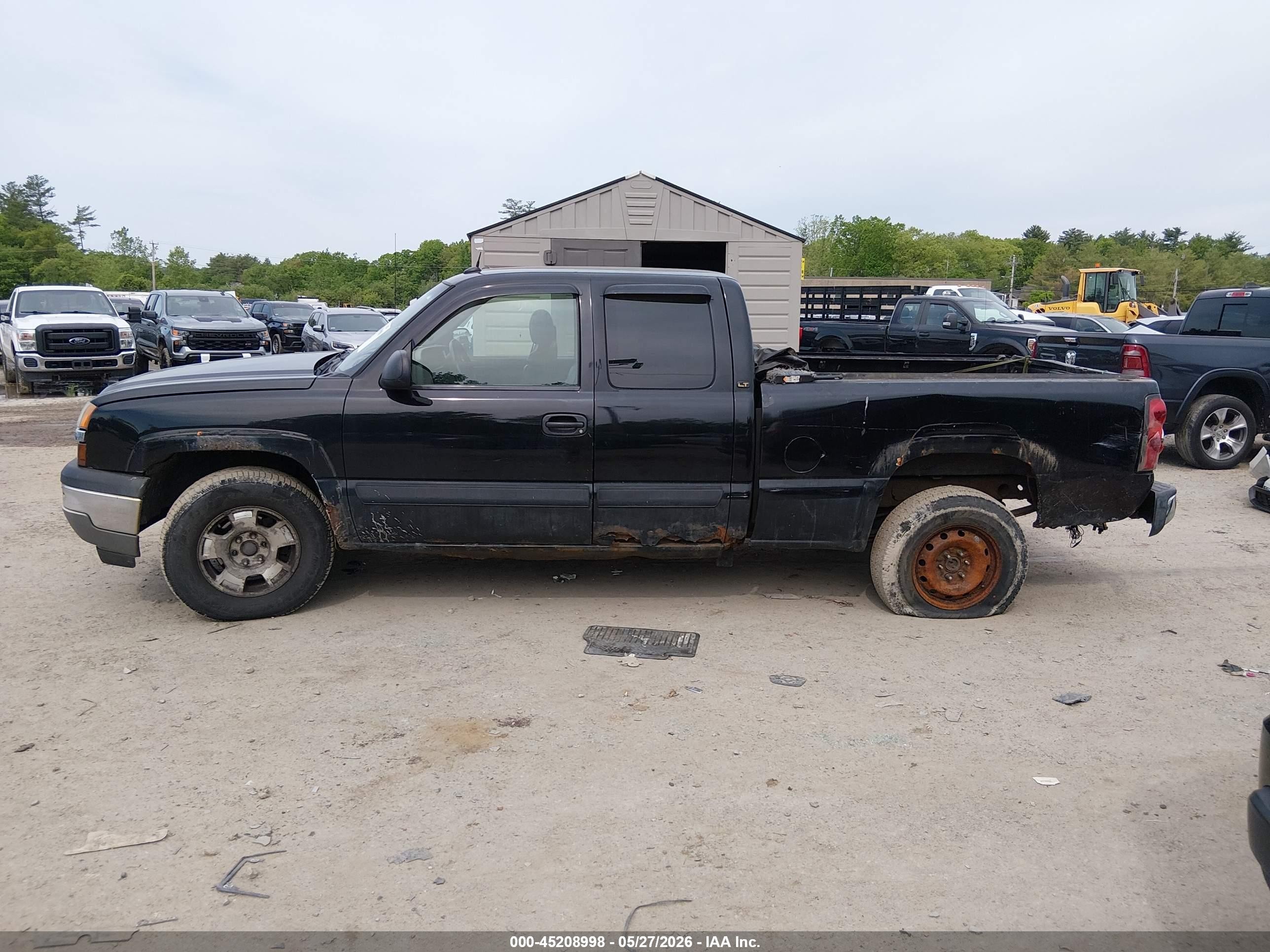 2005 Chevrolet Silverado 1500 Lt Black vin: 2GCEK19B851228091