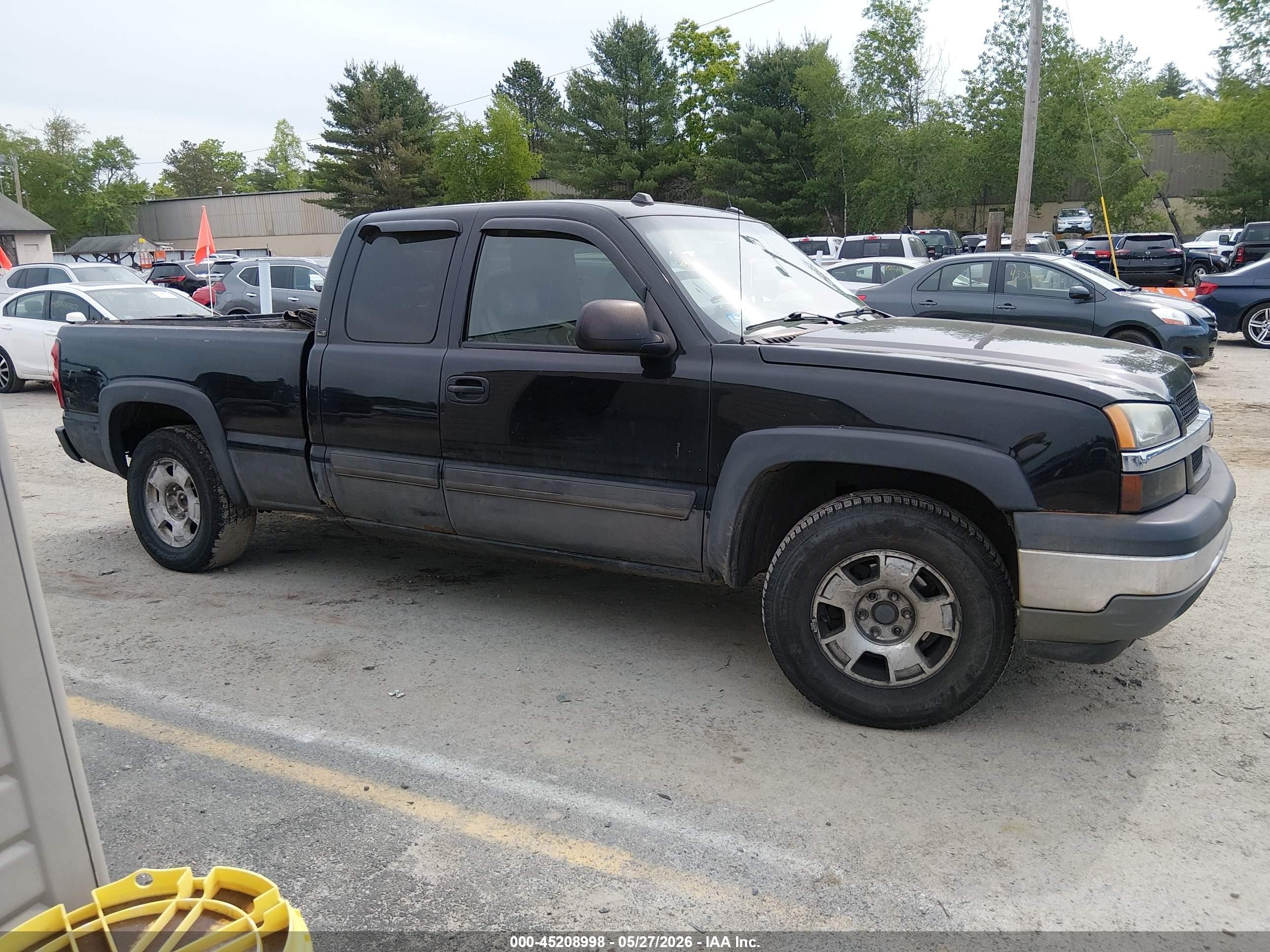 2005 Chevrolet Silverado 1500 Lt Black vin: 2GCEK19B851228091