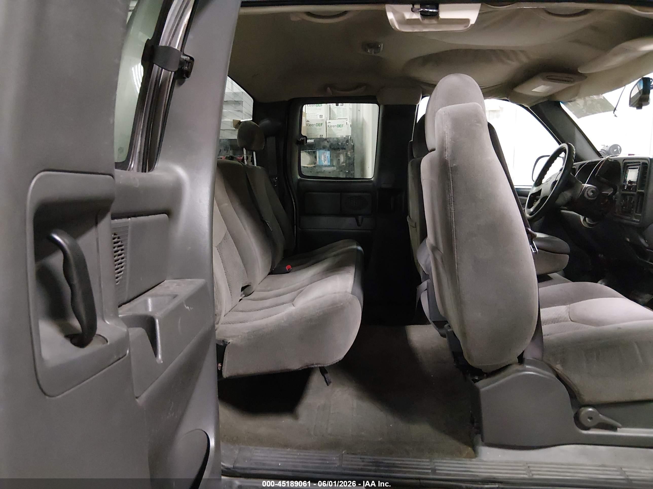 2006 Chevrolet Silverado 1500 Ls Gray vin: 2GCEK19B961286230