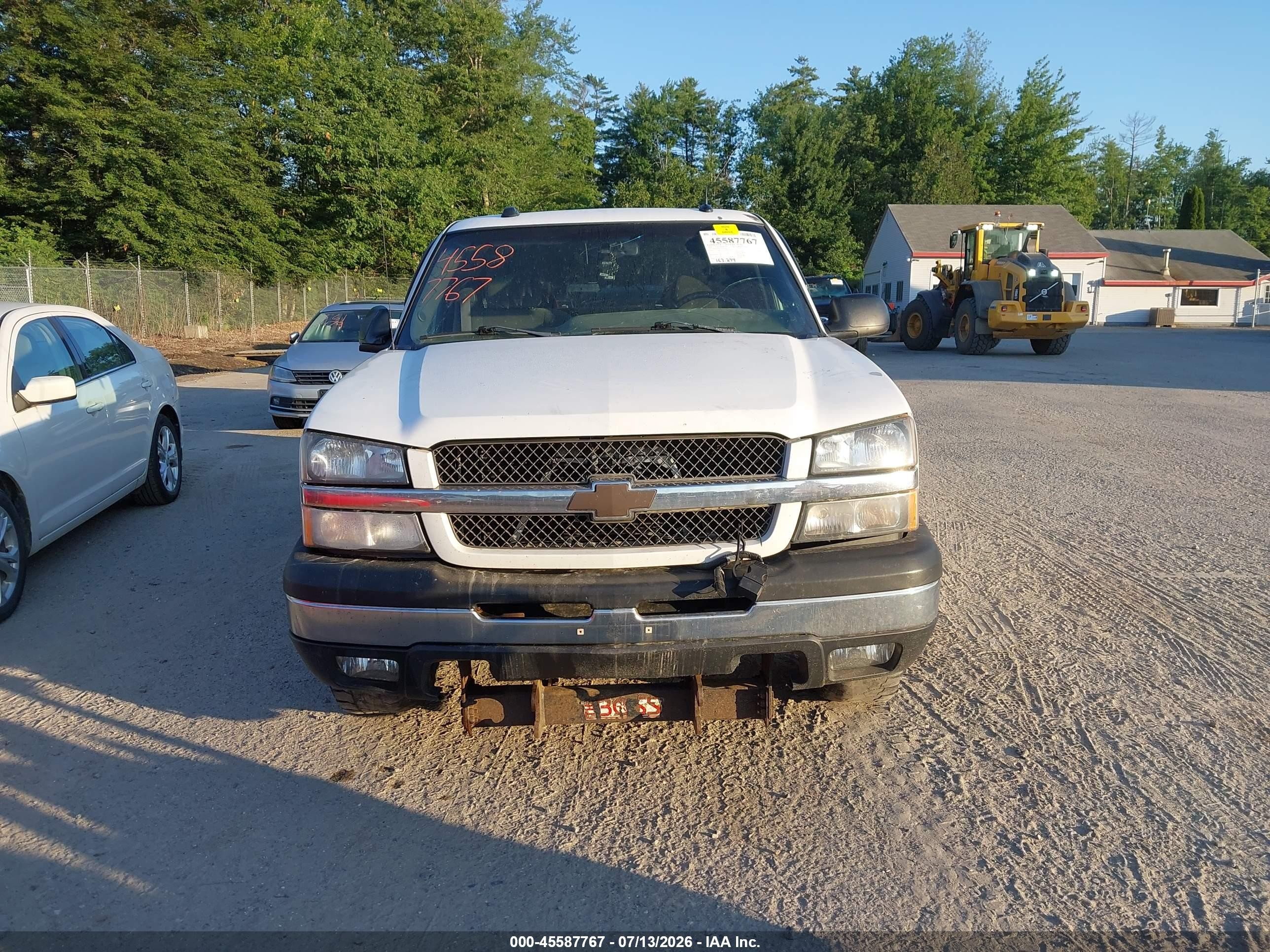2005 Chevrolet Silverado 1500 Z71 White vin: 2GCEK19BX51229341