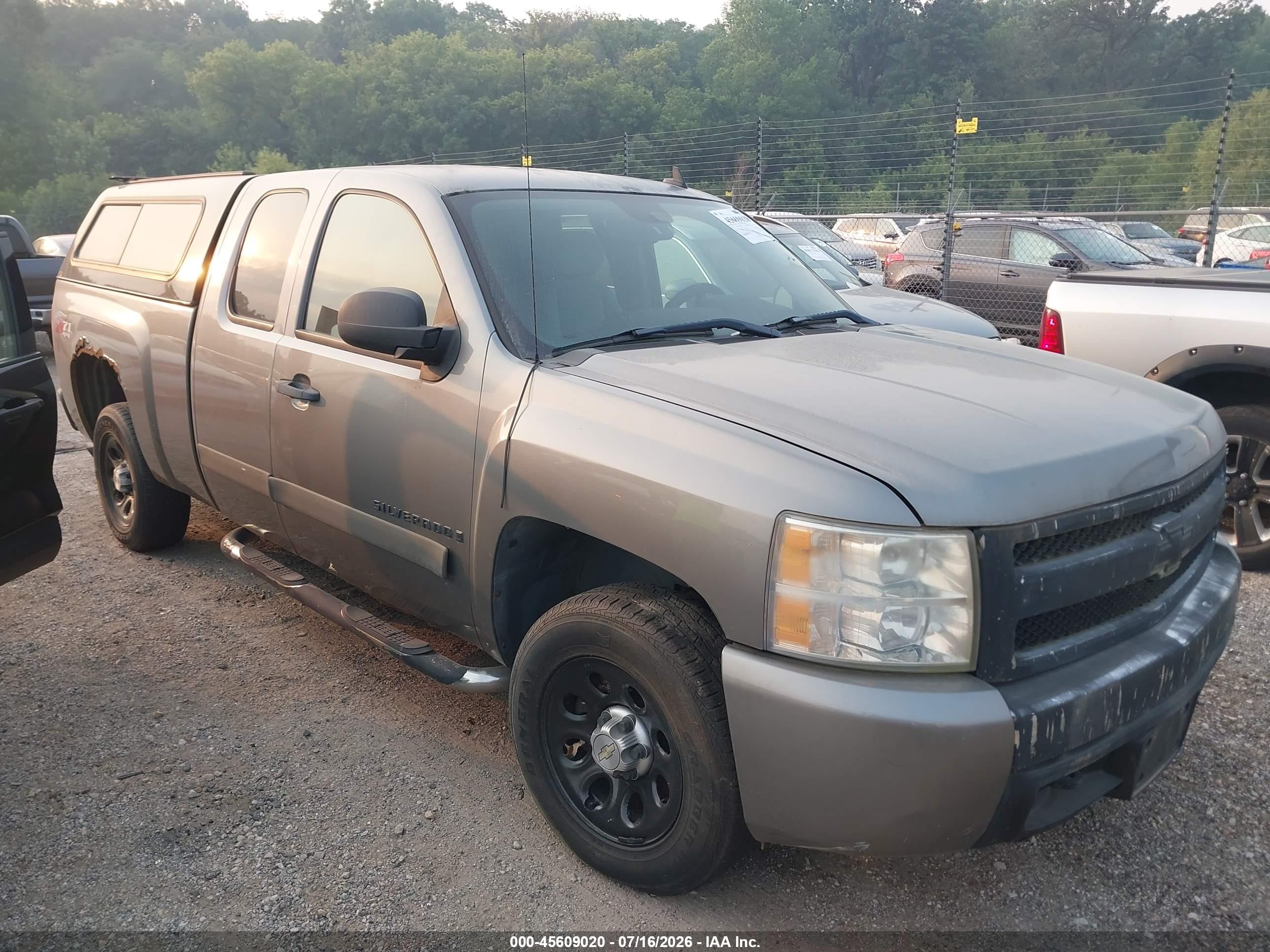 2007 Chevrolet Silverado 1500 Lt1 Tan vin: 2GCEK19C071685098
