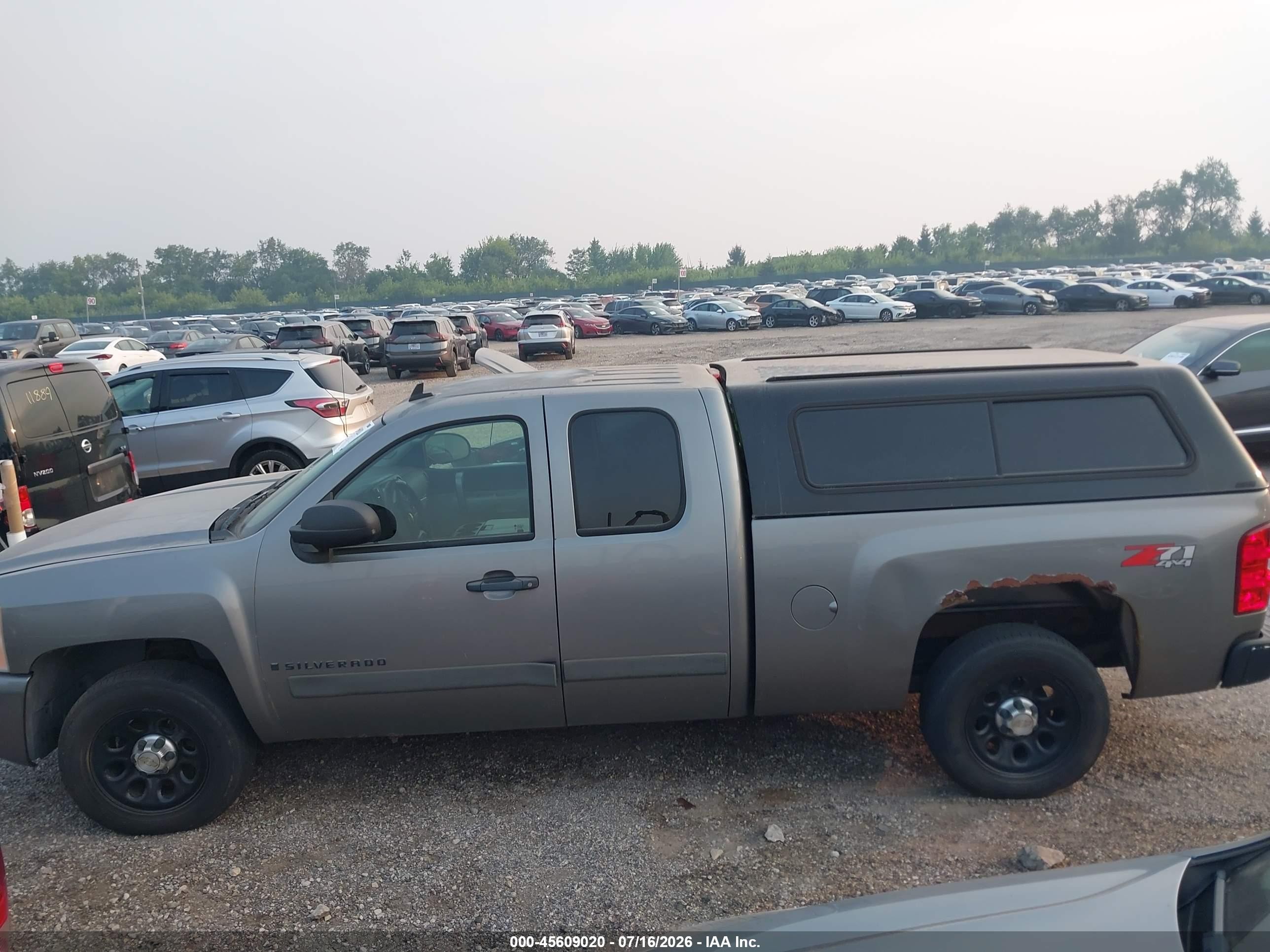 2007 Chevrolet Silverado 1500 Lt1 Tan vin: 2GCEK19C071685098